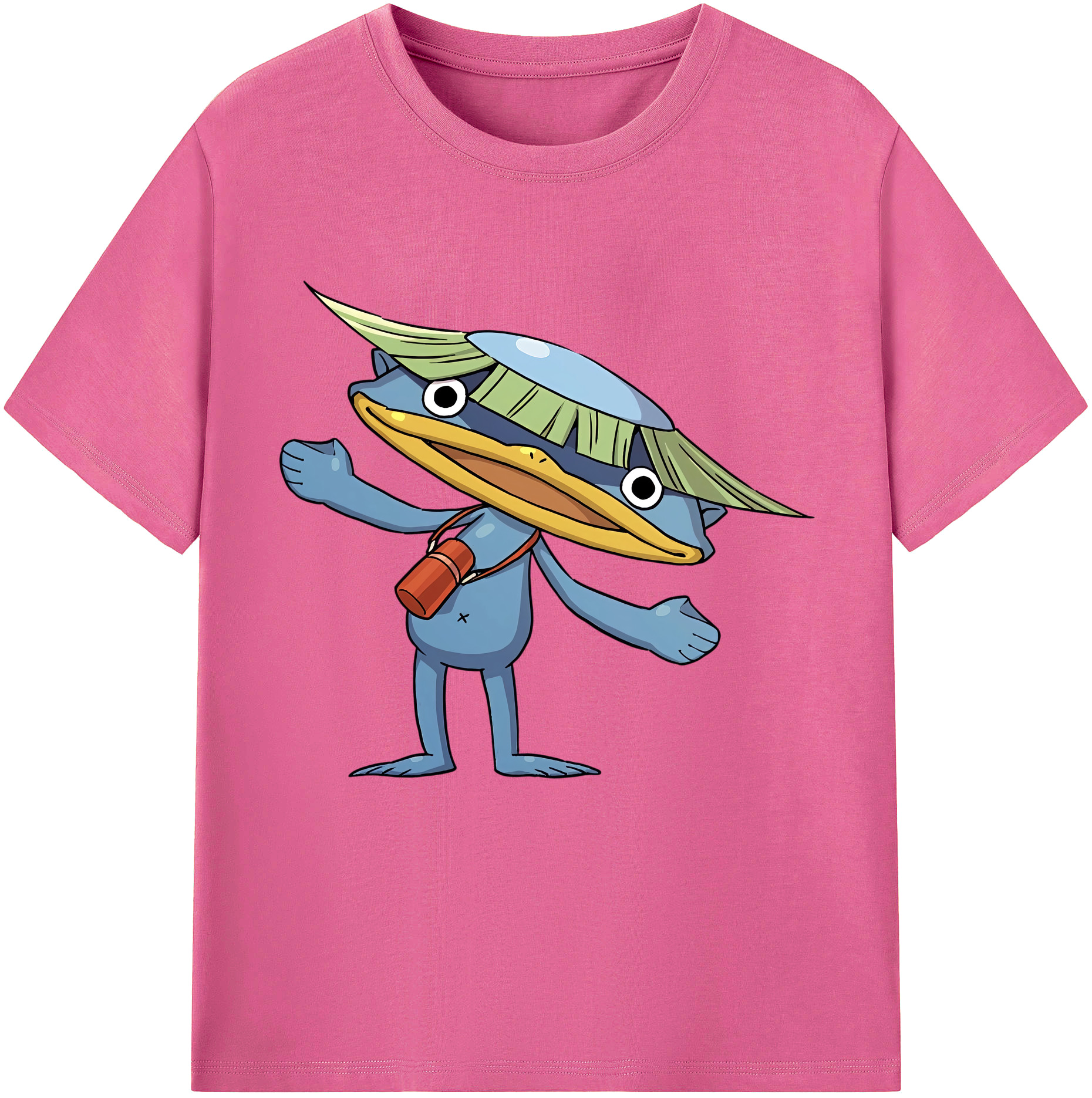 （画像用） 妖怪ウォッチ Yo-kai Watch レディースカジュアルプリントTシャツ（綿100％）