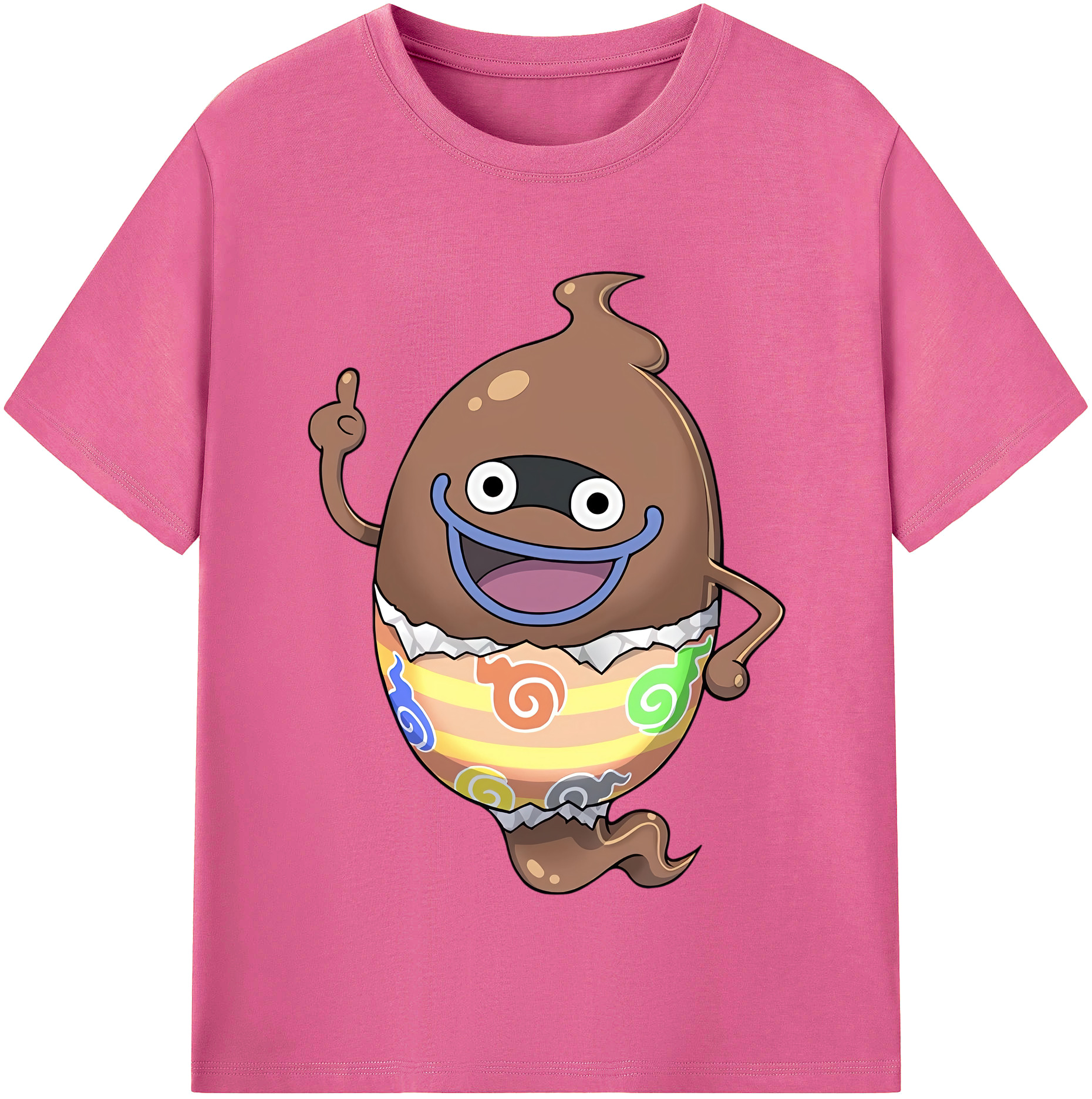 （画像用） 妖怪ウォッチ Yo-kai Watch レディースカジュアルプリントTシャツ（綿100％）
