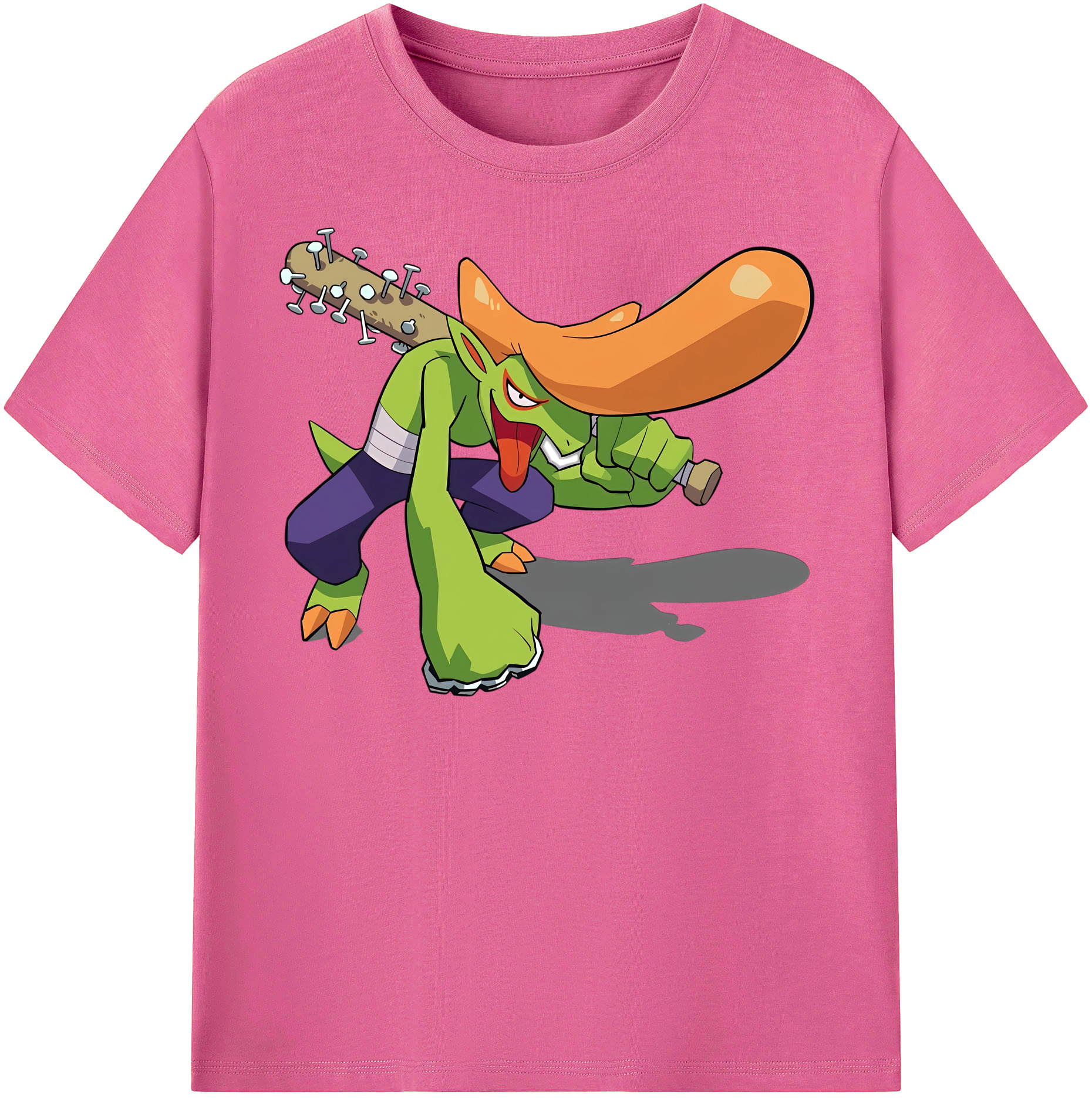 （画像用） 妖怪ウォッチ Yo-kai Watch レディースカジュアルプリントTシャツ（綿100％）