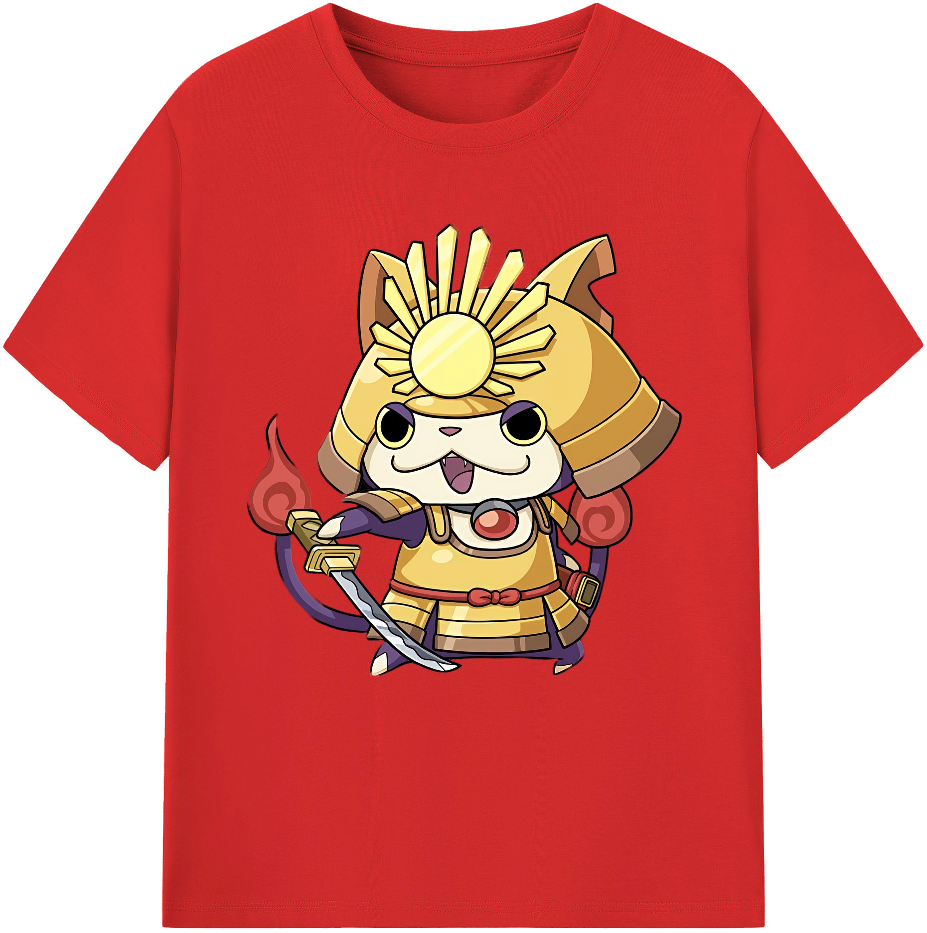 （画像用） 妖怪ウォッチ Yo-kai Watch レディースカジュアルプリントTシャツ（綿100％）