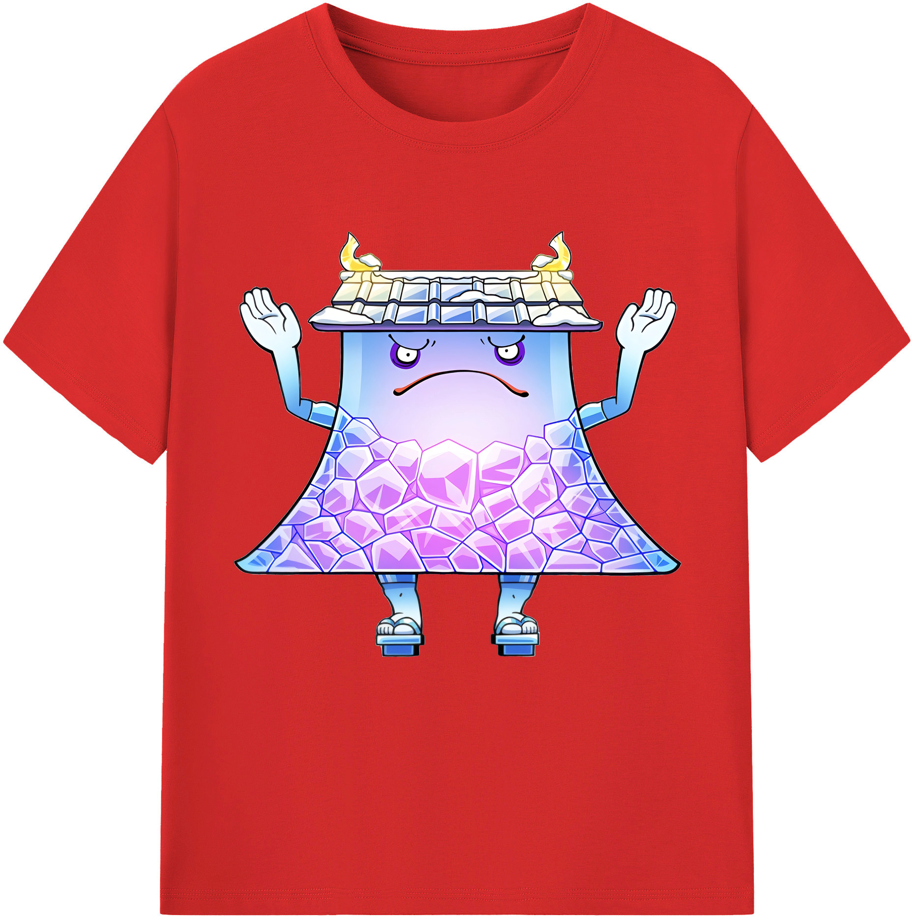 （画像用） 妖怪ウォッチ Yo-kai Watch レディースカジュアルプリントTシャツ（綿100％）
