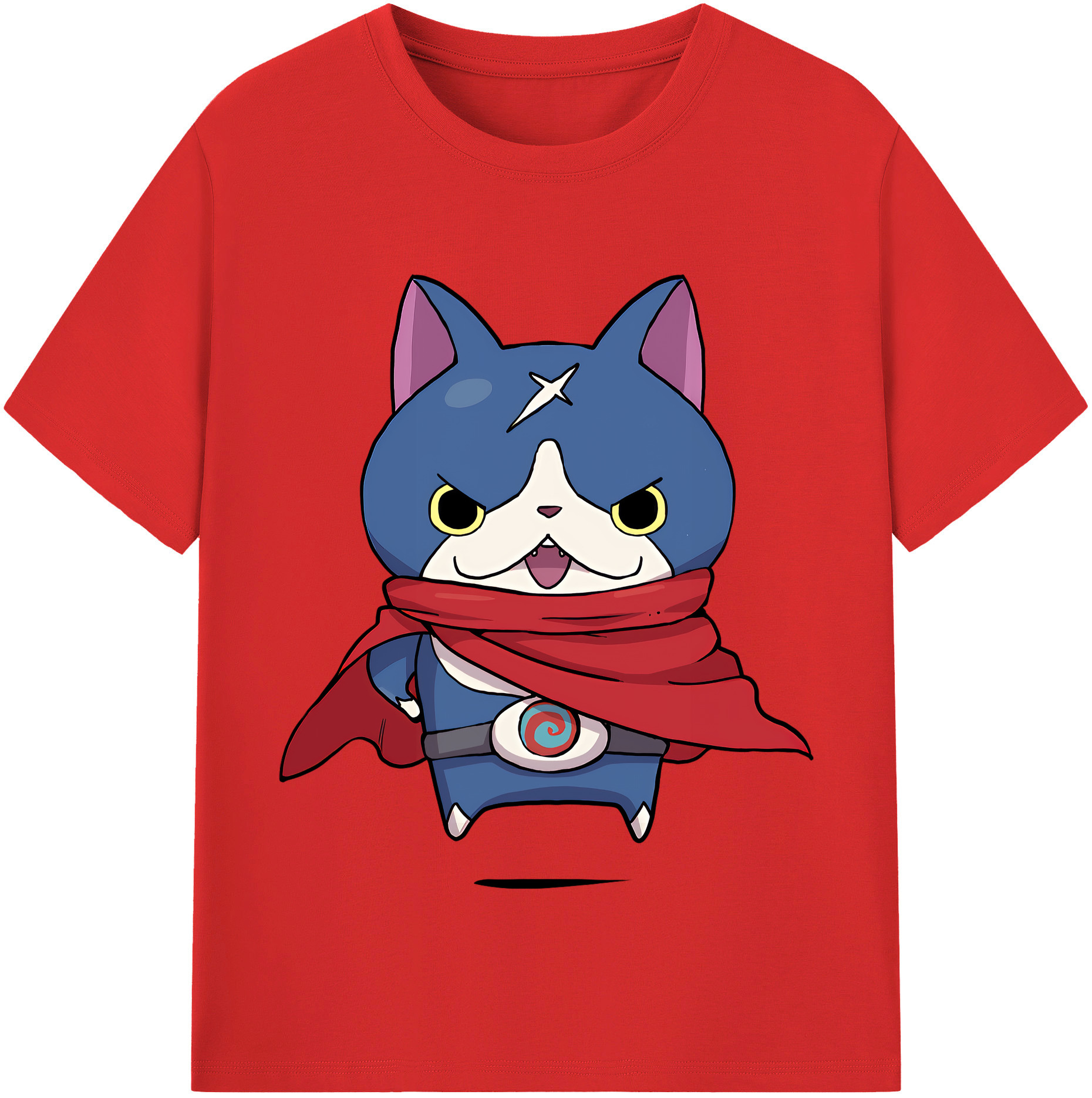 （画像用） 妖怪ウォッチ Yo-kai Watch レディースカジュアルプリントTシャツ（綿100％）