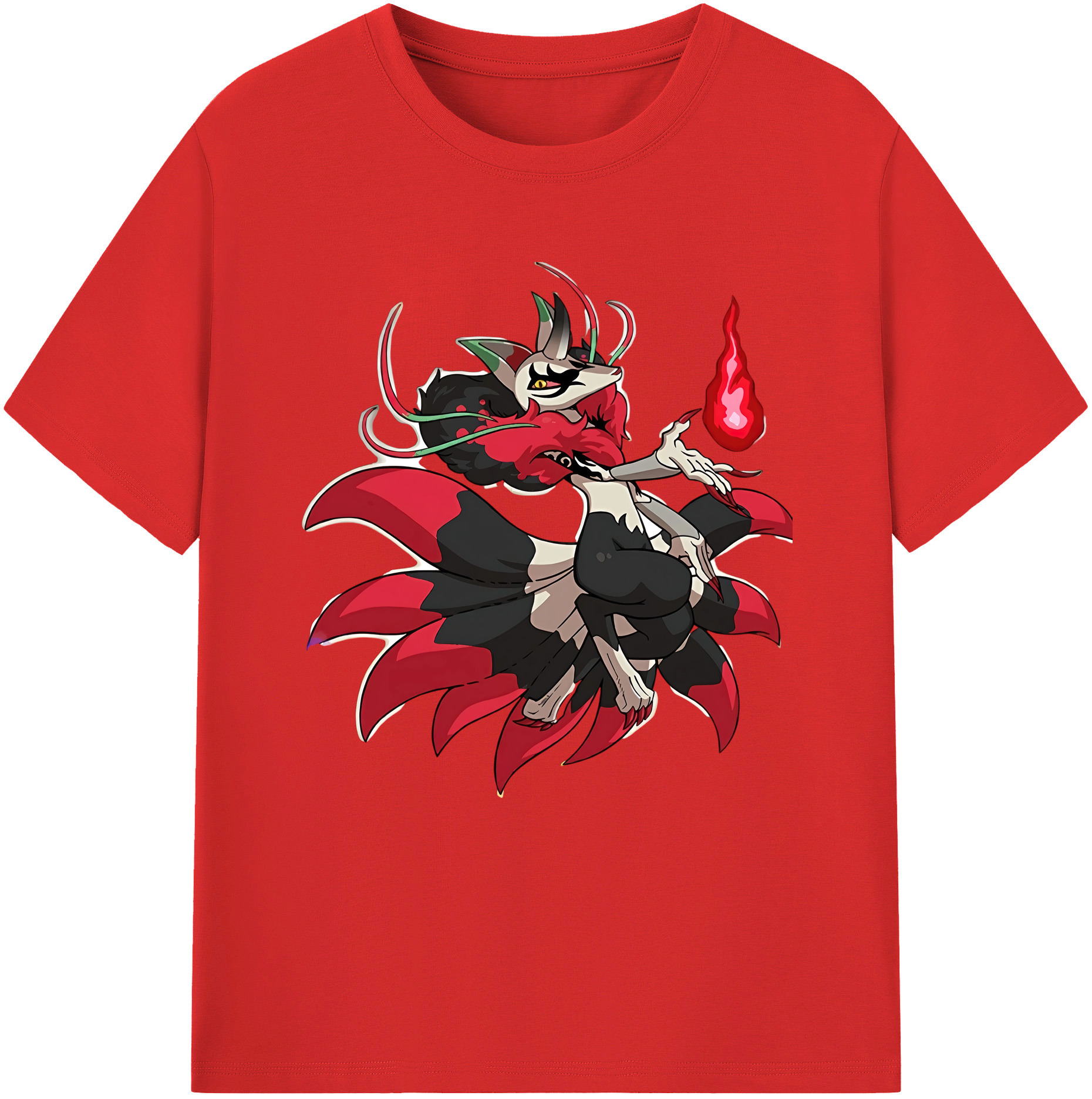 （画像用） 妖怪ウォッチ Yo-kai Watch レディースカジュアルプリントTシャツ（綿100％）