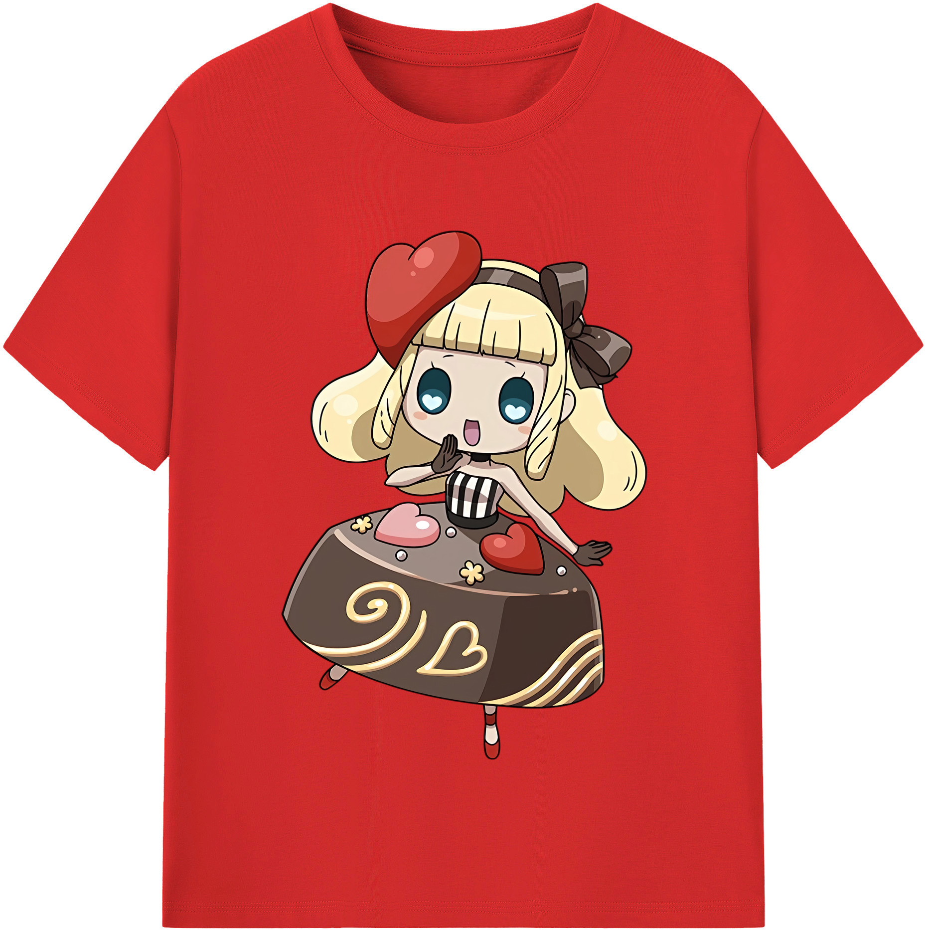 （画像用） 妖怪ウォッチ Yo-kai Watch レディースカジュアルプリントTシャツ（綿100％）