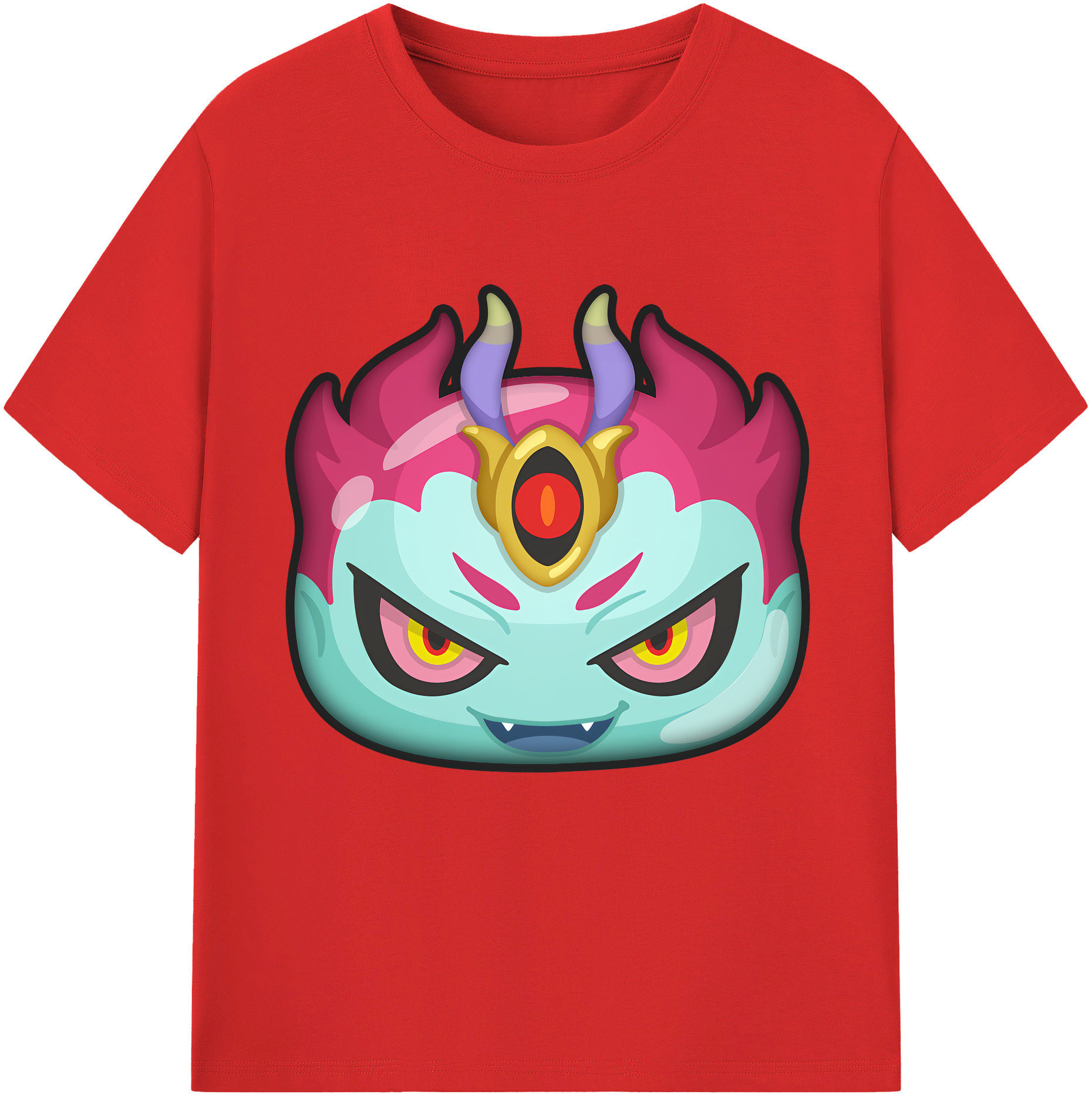 （画像用） 妖怪ウォッチ Yo-kai Watch レディースカジュアルプリントTシャツ（綿100％）