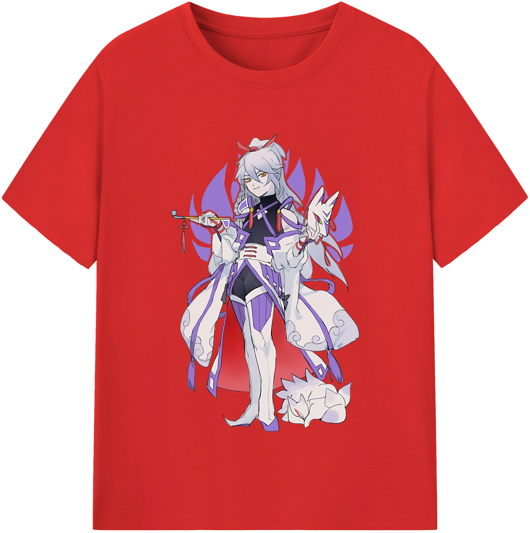 （画像用） 妖怪ウォッチ Yo-kai Watch レディースカジュアルプリントTシャツ（綿100％）