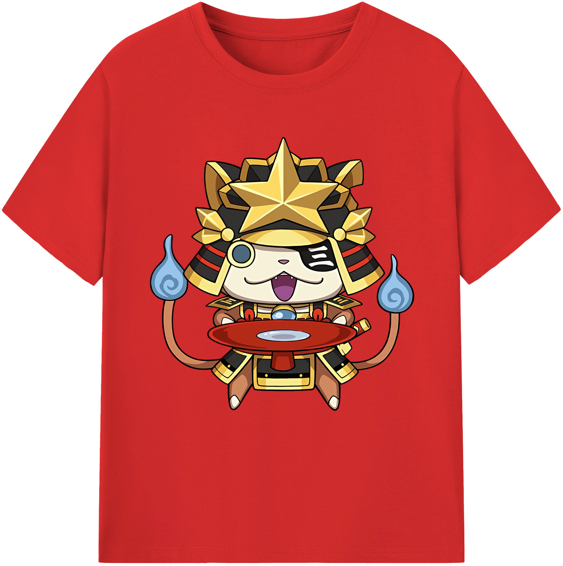 （画像用） 妖怪ウォッチ Yo-kai Watch レディースカジュアルプリントTシャツ（綿100％）