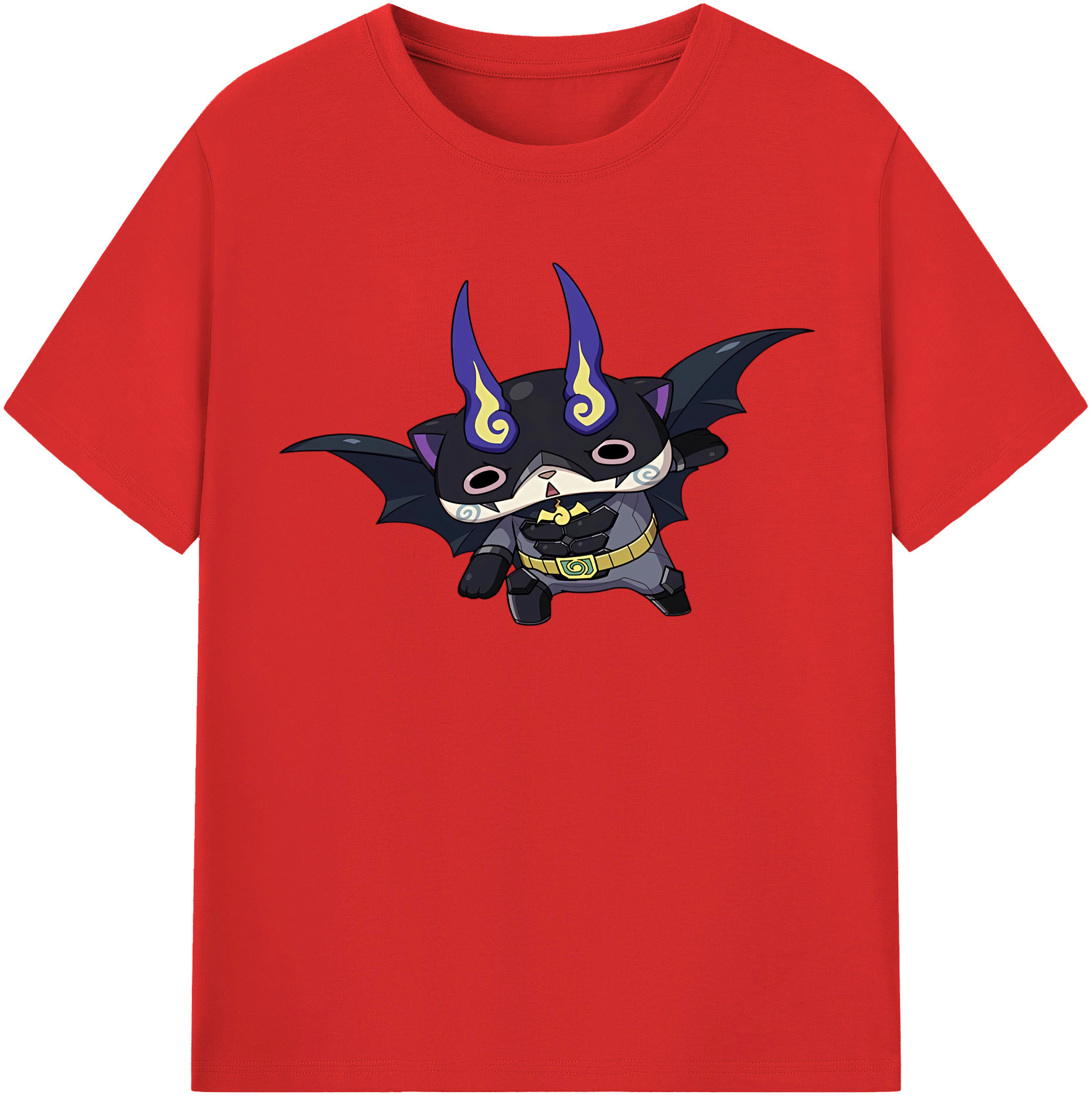 （画像用） 妖怪ウォッチ Yo-kai Watch レディースカジュアルプリントTシャツ（綿100％）