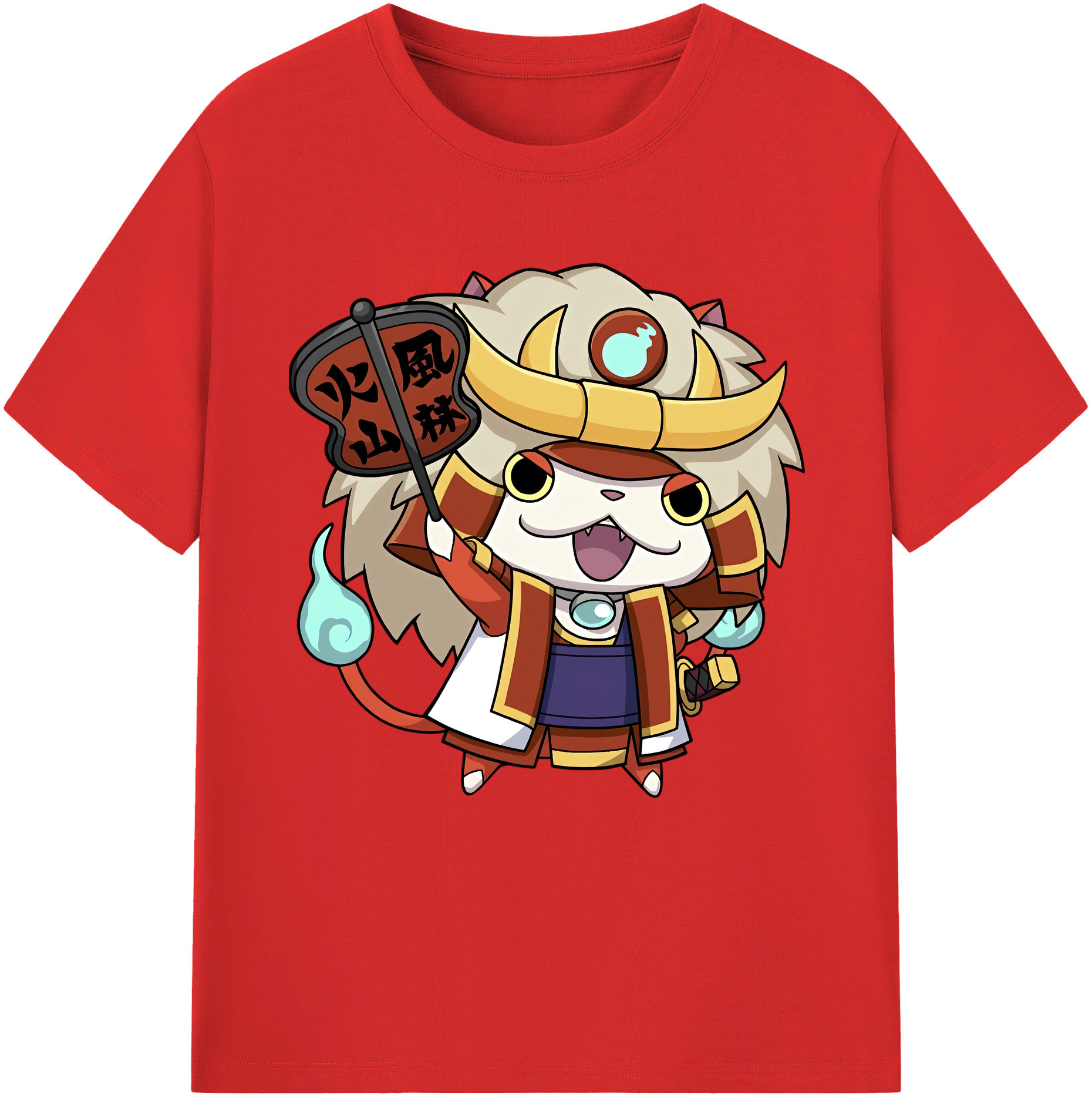 （画像用） 妖怪ウォッチ Yo-kai Watch レディースカジュアルプリントTシャツ（綿100％）