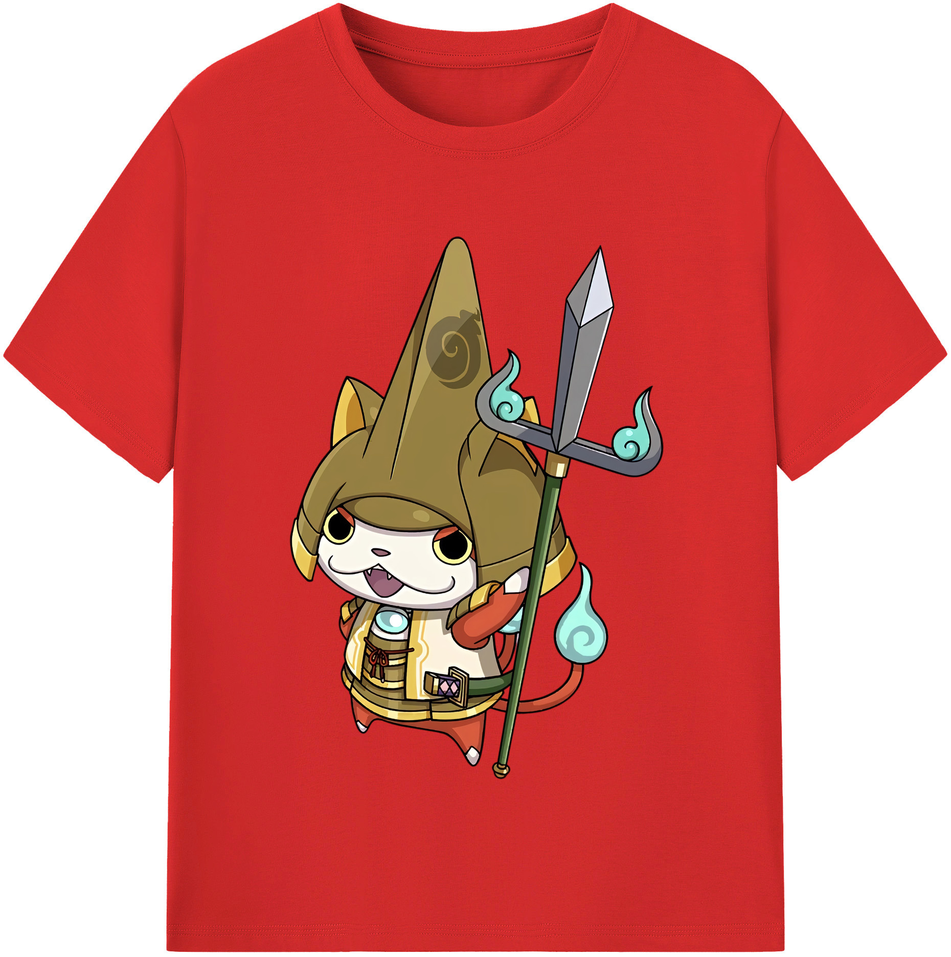 （画像用） 妖怪ウォッチ Yo-kai Watch レディースカジュアルプリントTシャツ（綿100％）