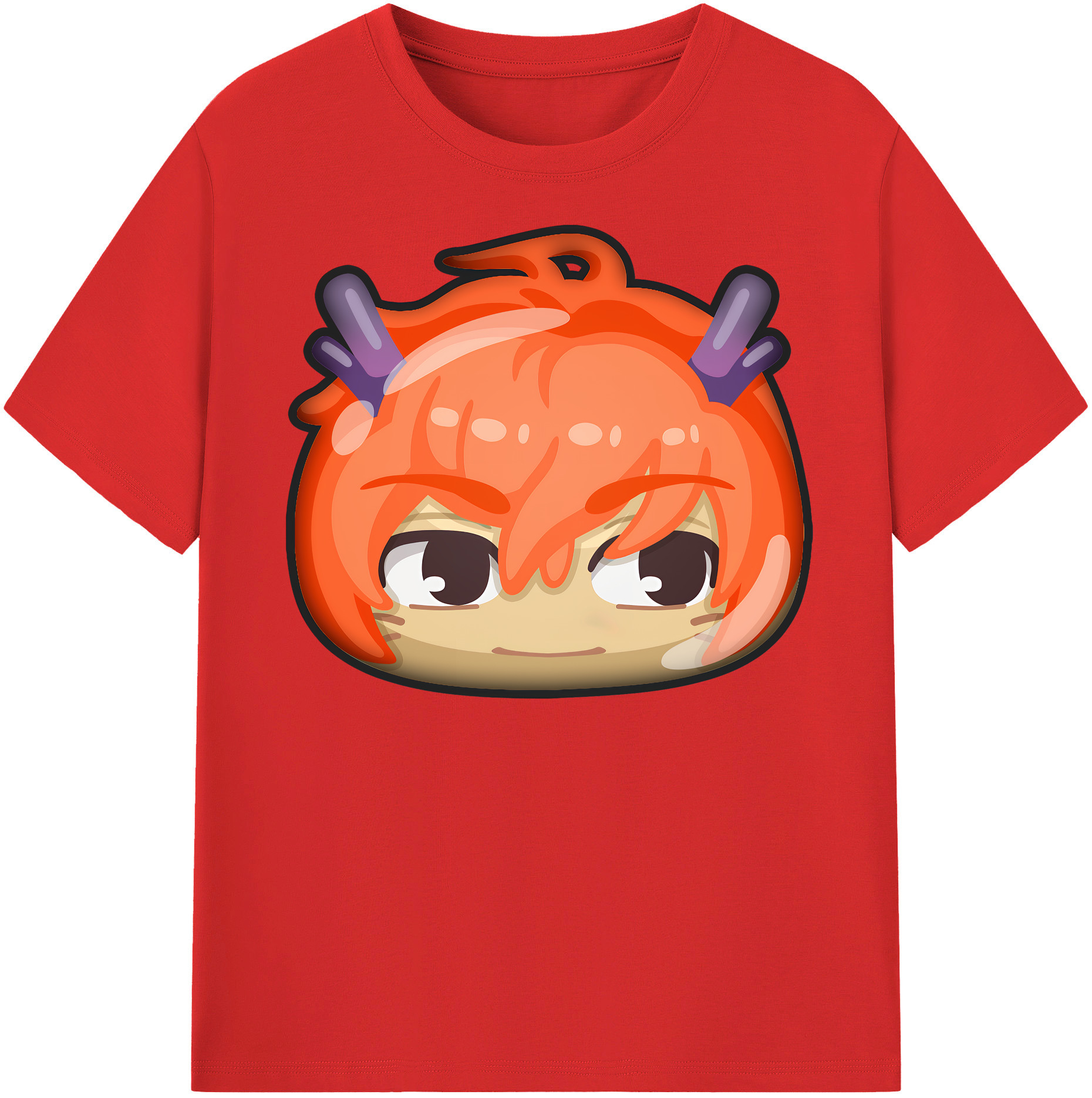 （画像用） 妖怪ウォッチ Yo-kai Watch レディースカジュアルプリントTシャツ（綿100％）