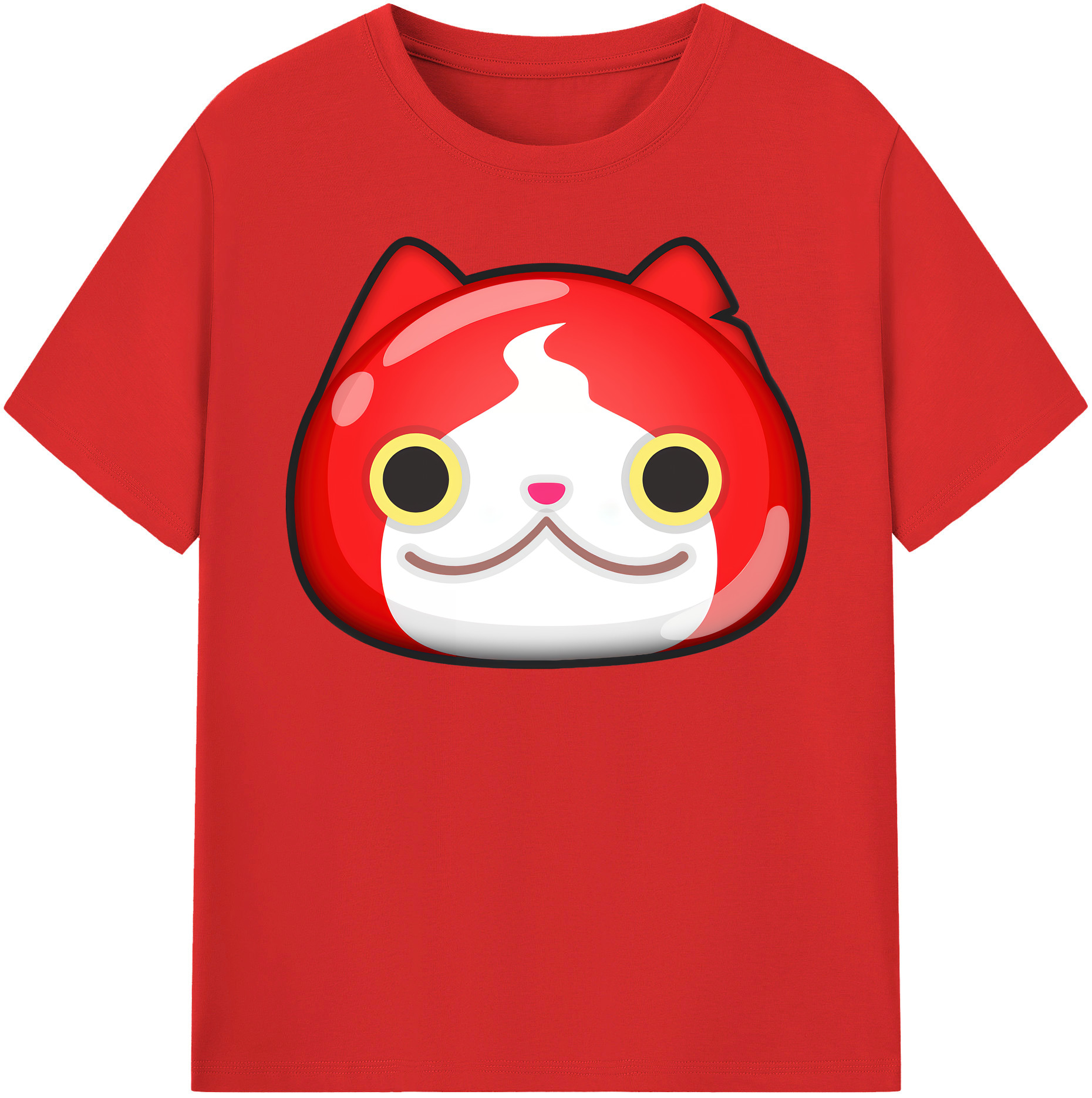 （画像用） 妖怪ウォッチ Yo-kai Watch レディースカジュアルプリントTシャツ（綿100％）