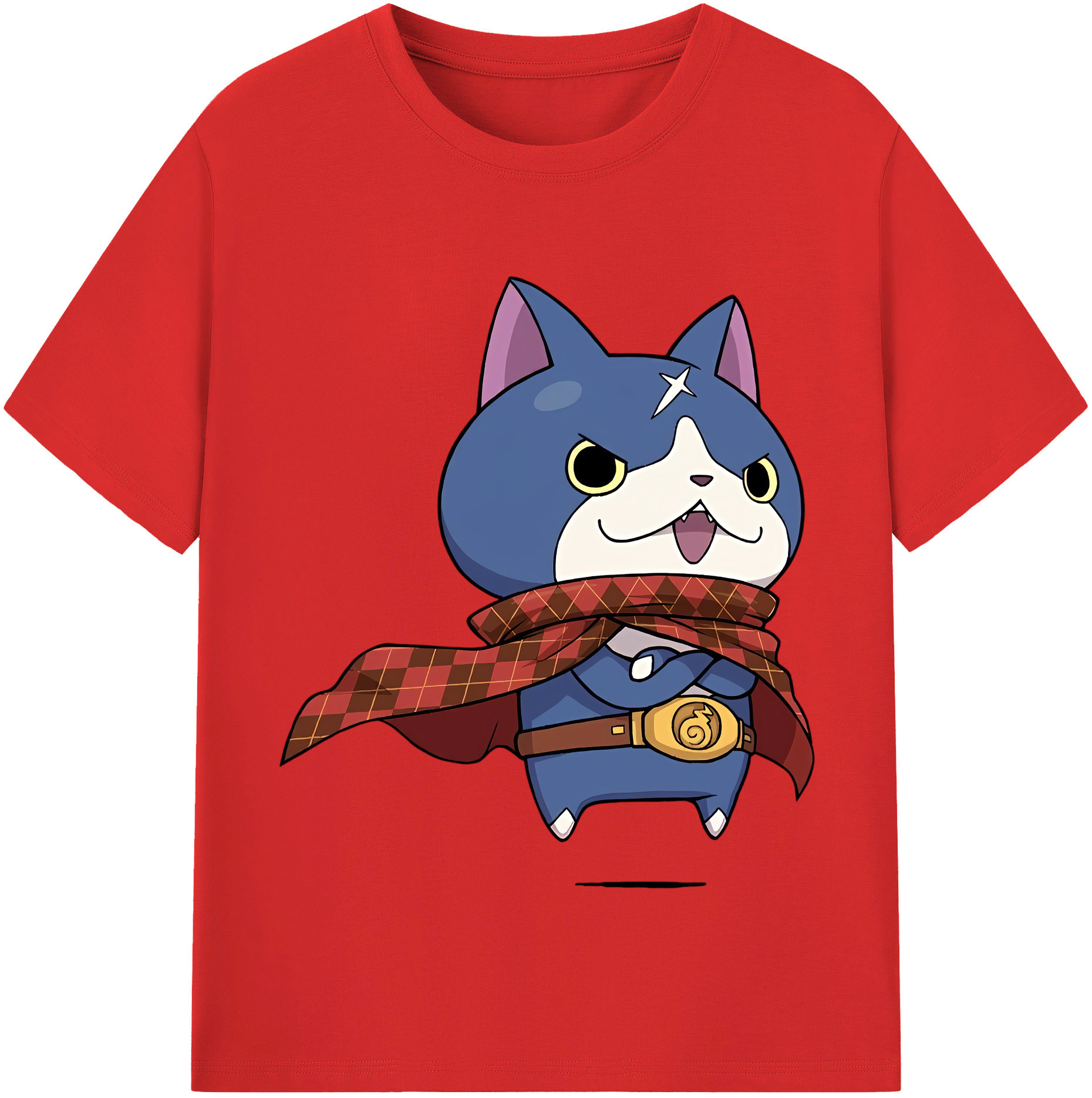 （画像用） 妖怪ウォッチ Yo-kai Watch レディースカジュアルプリントTシャツ（綿100％）