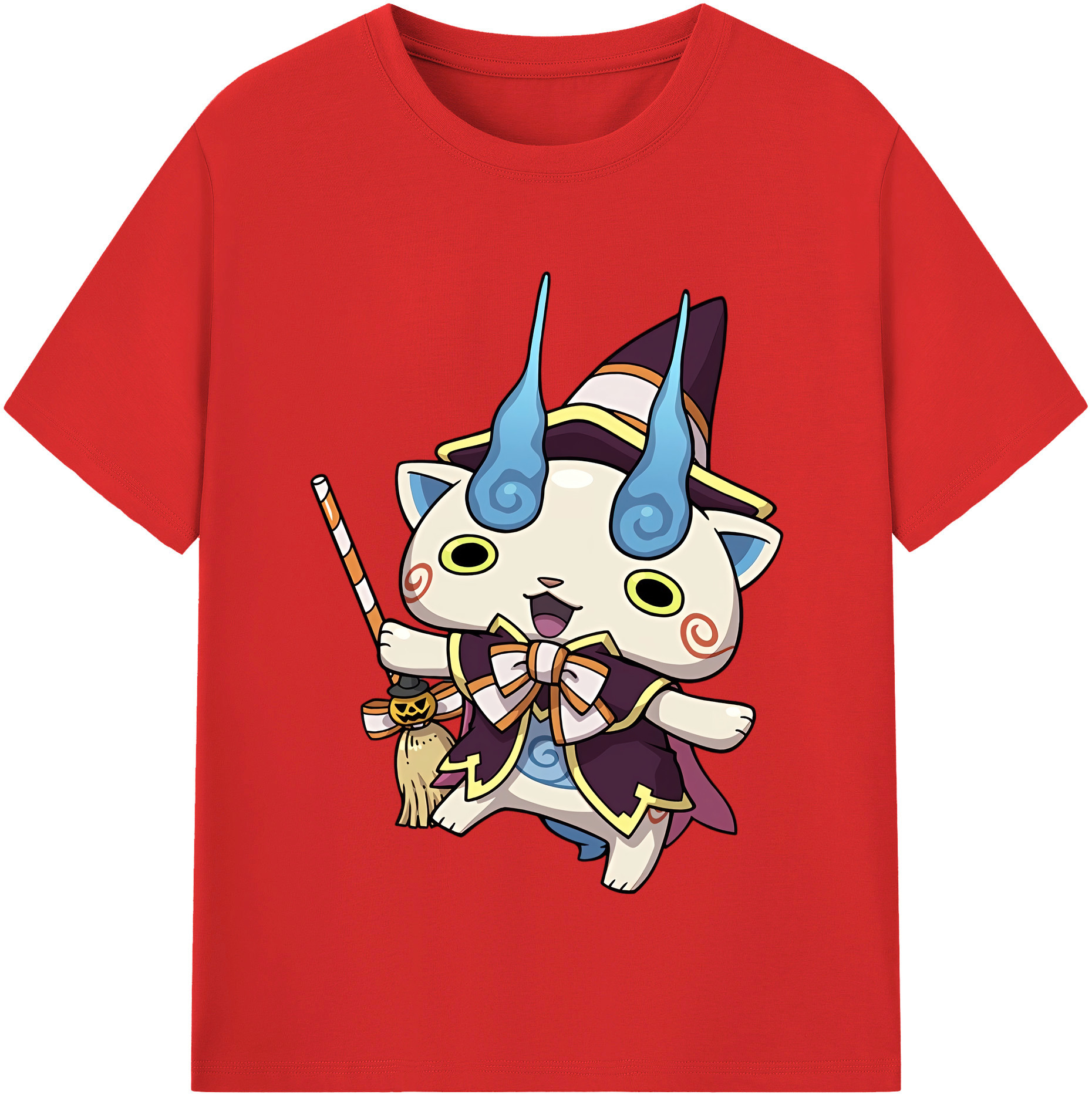 （画像用） 妖怪ウォッチ Yo-kai Watch レディースカジュアルプリントTシャツ（綿100％）