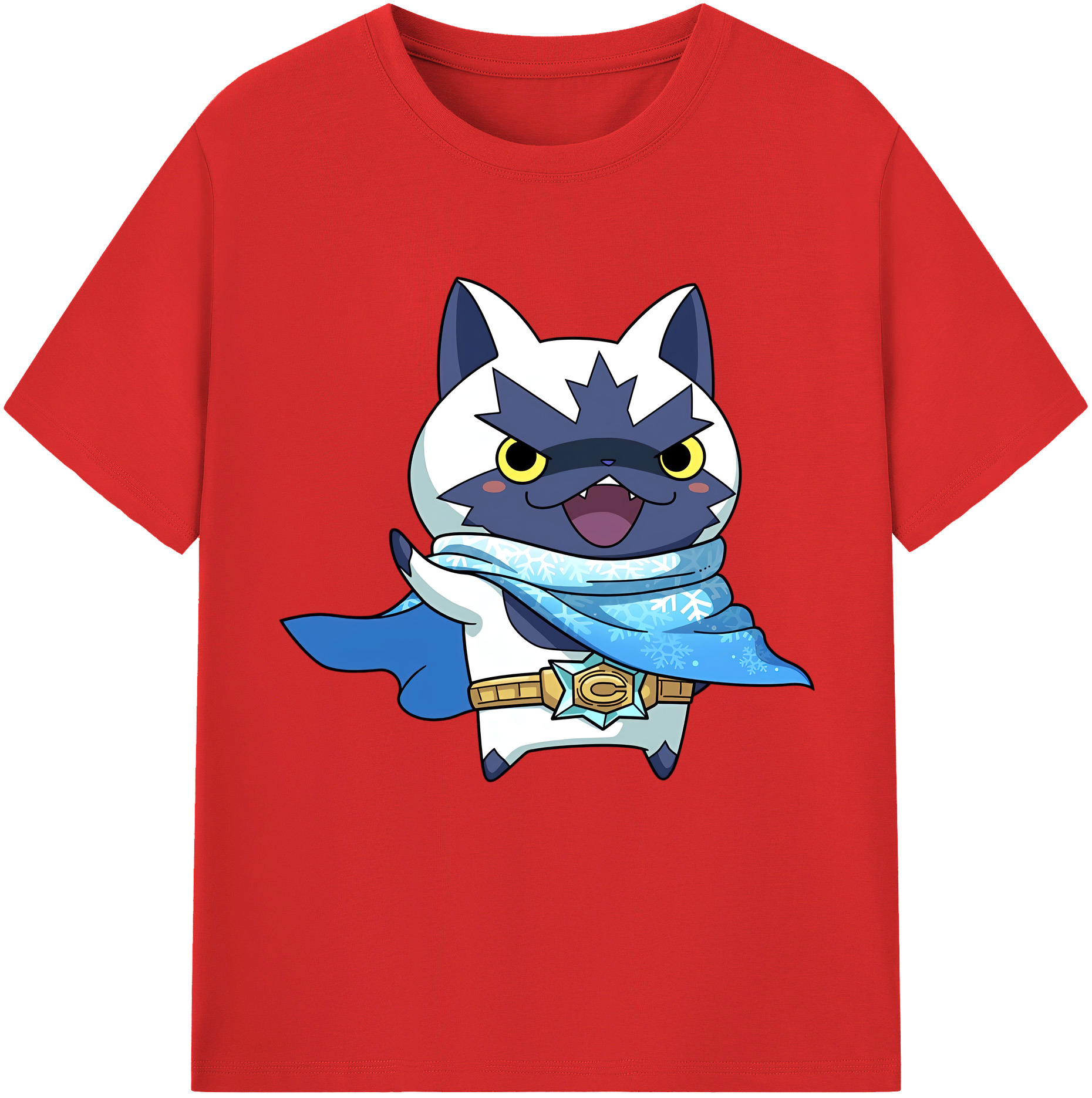 （画像用） 妖怪ウォッチ Yo-kai Watch レディースカジュアルプリントTシャツ（綿100％）