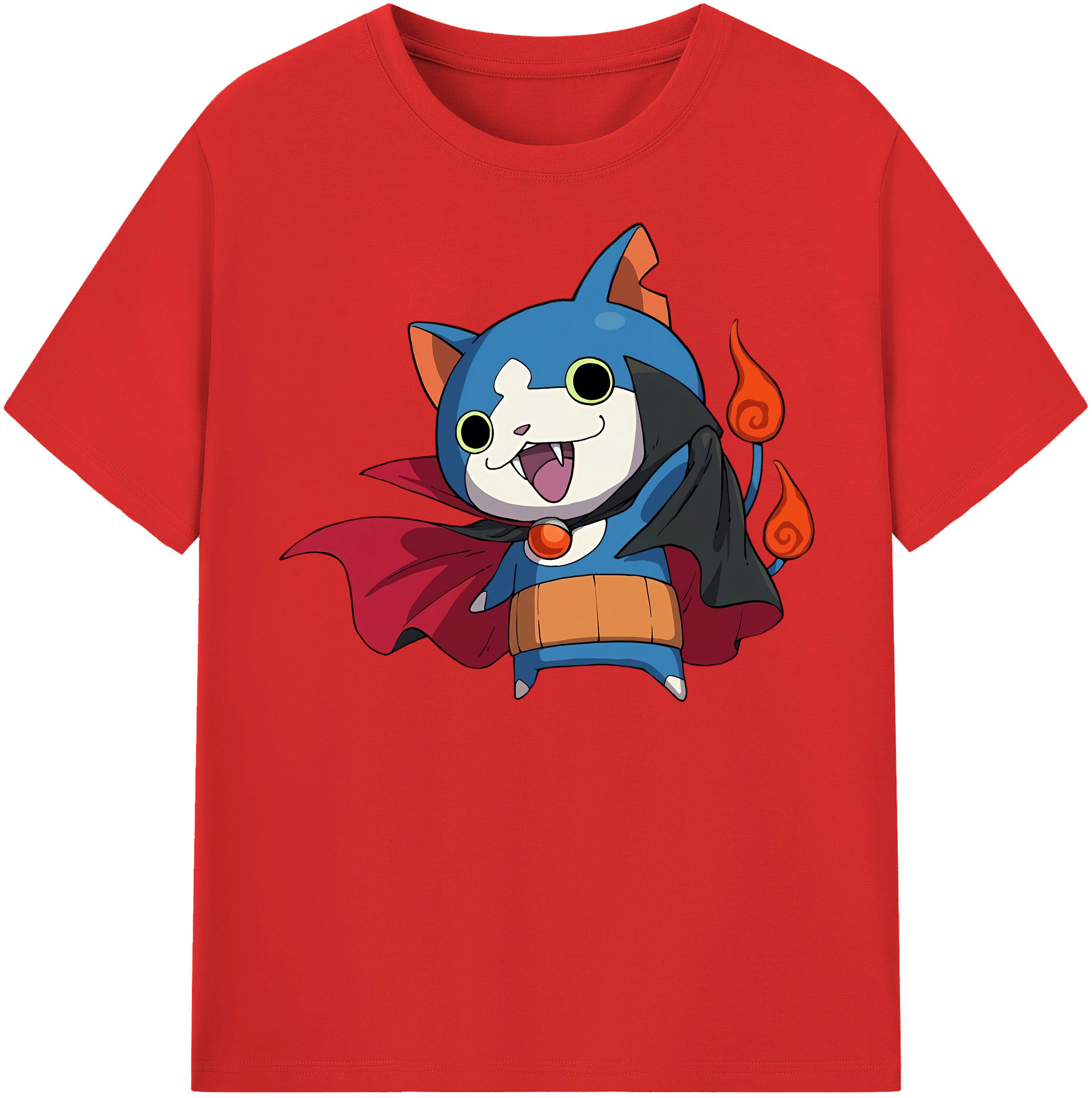（画像用） 妖怪ウォッチ Yo-kai Watch レディースカジュアルプリントTシャツ（綿100％）