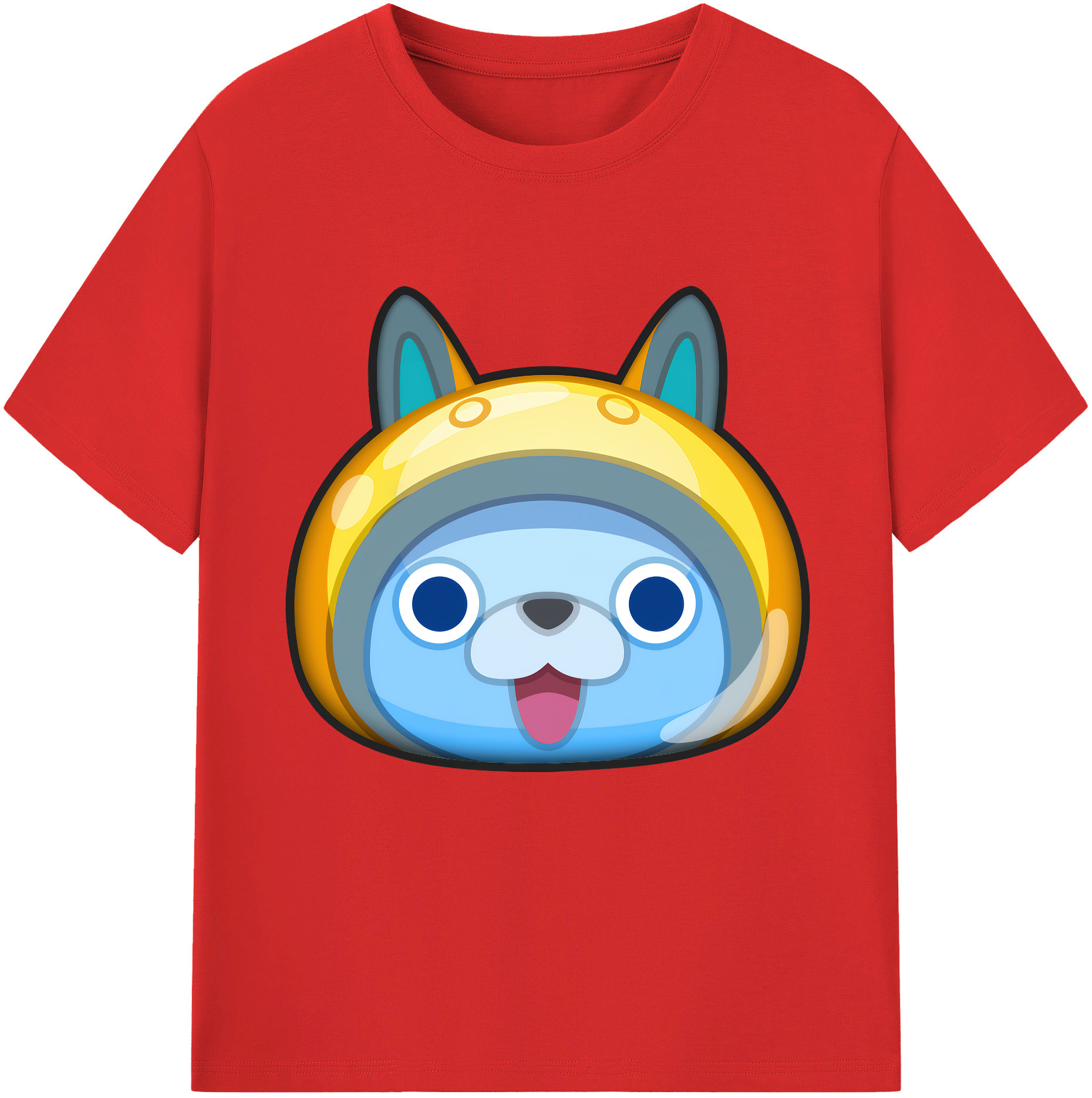 （画像用） 妖怪ウォッチ Yo-kai Watch レディースカジュアルプリントTシャツ（綿100％）