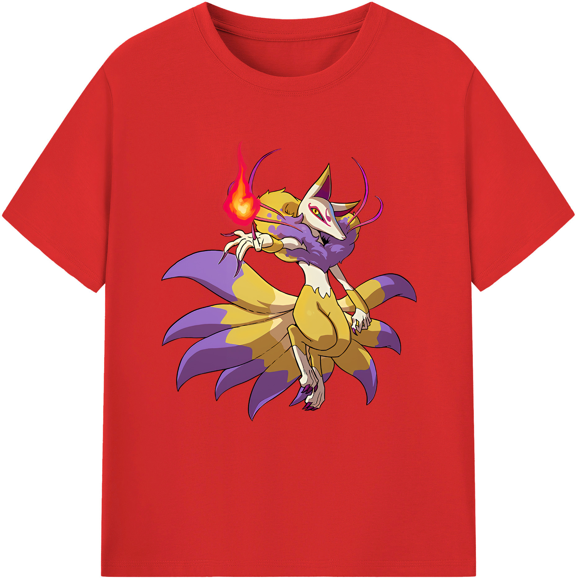（画像用） 妖怪ウォッチ Yo-kai Watch レディースカジュアルプリントTシャツ（綿100％）