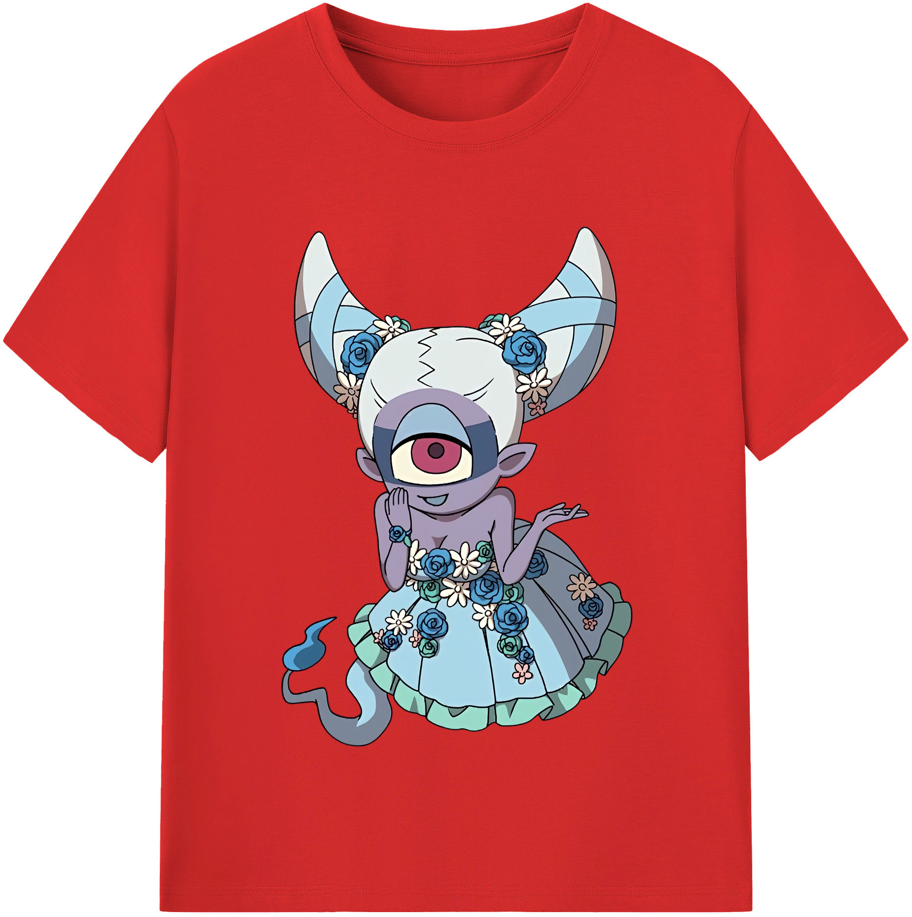（画像用） 妖怪ウォッチ Yo-kai Watch レディースカジュアルプリントTシャツ（綿100％）