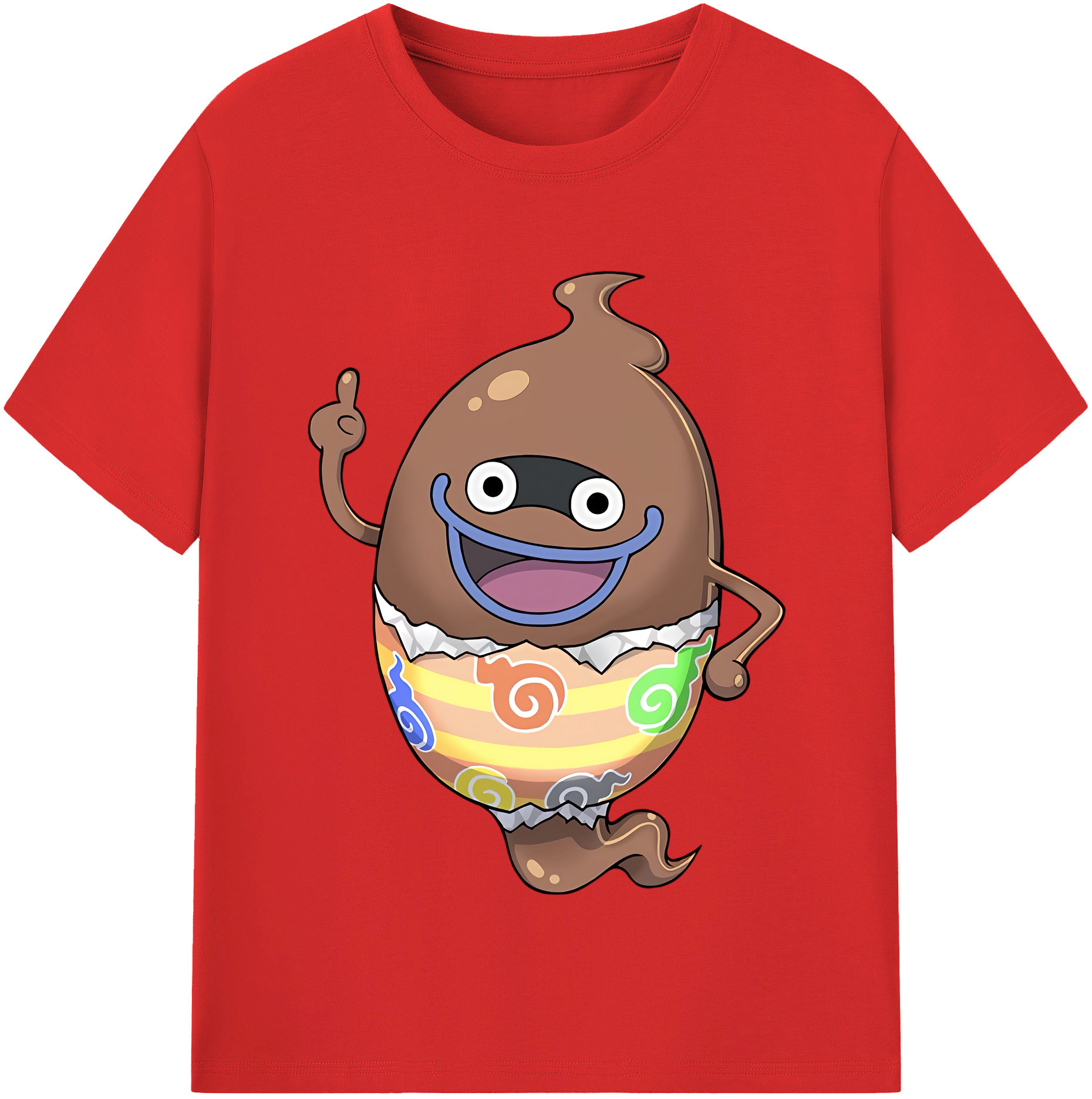 （画像用） 妖怪ウォッチ Yo-kai Watch レディースカジュアルプリントTシャツ（綿100％）
