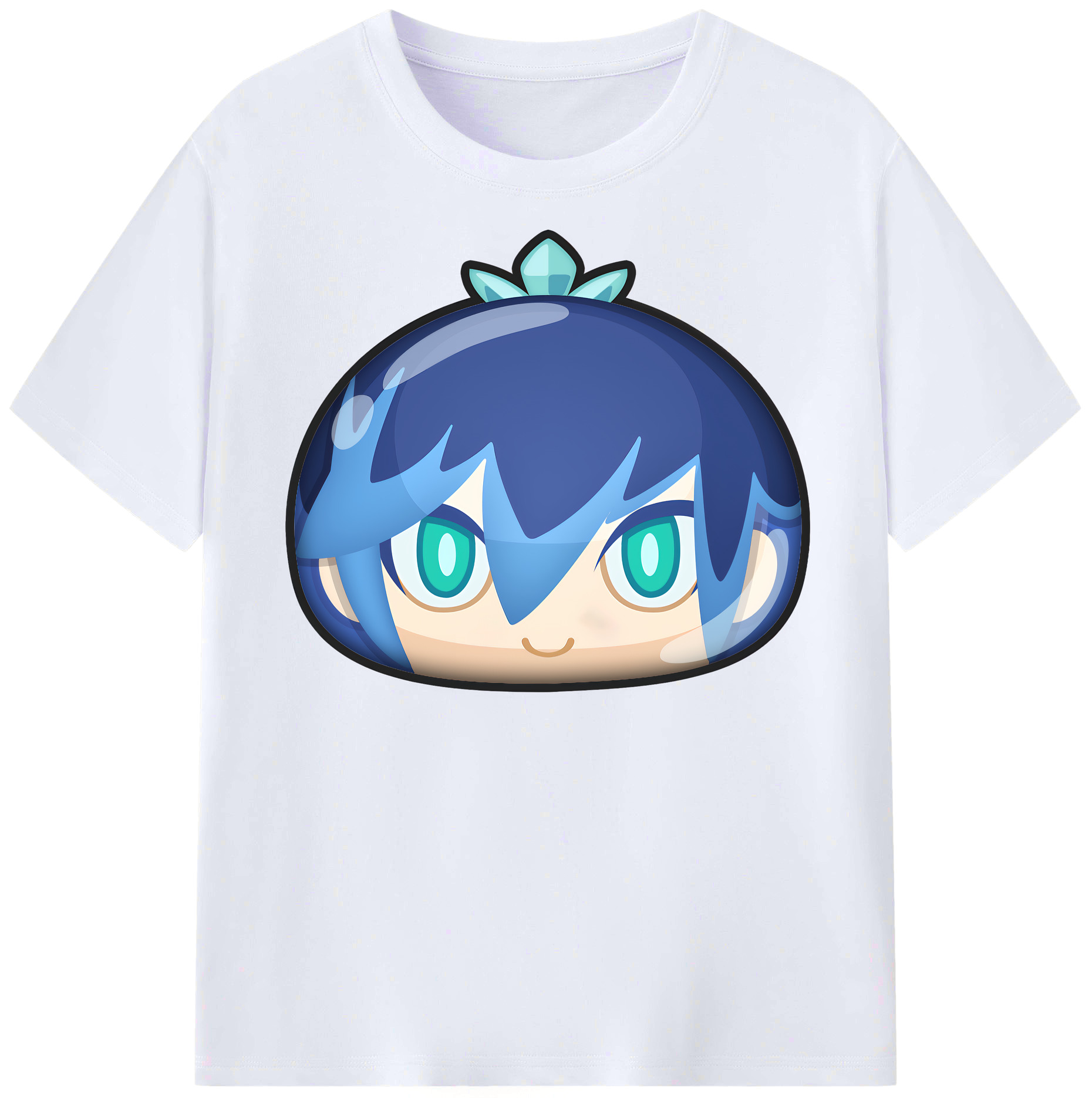 （画像用） 妖怪ウォッチ Yo-kai Watch レディースカジュアルプリントTシャツ（綿100％）
