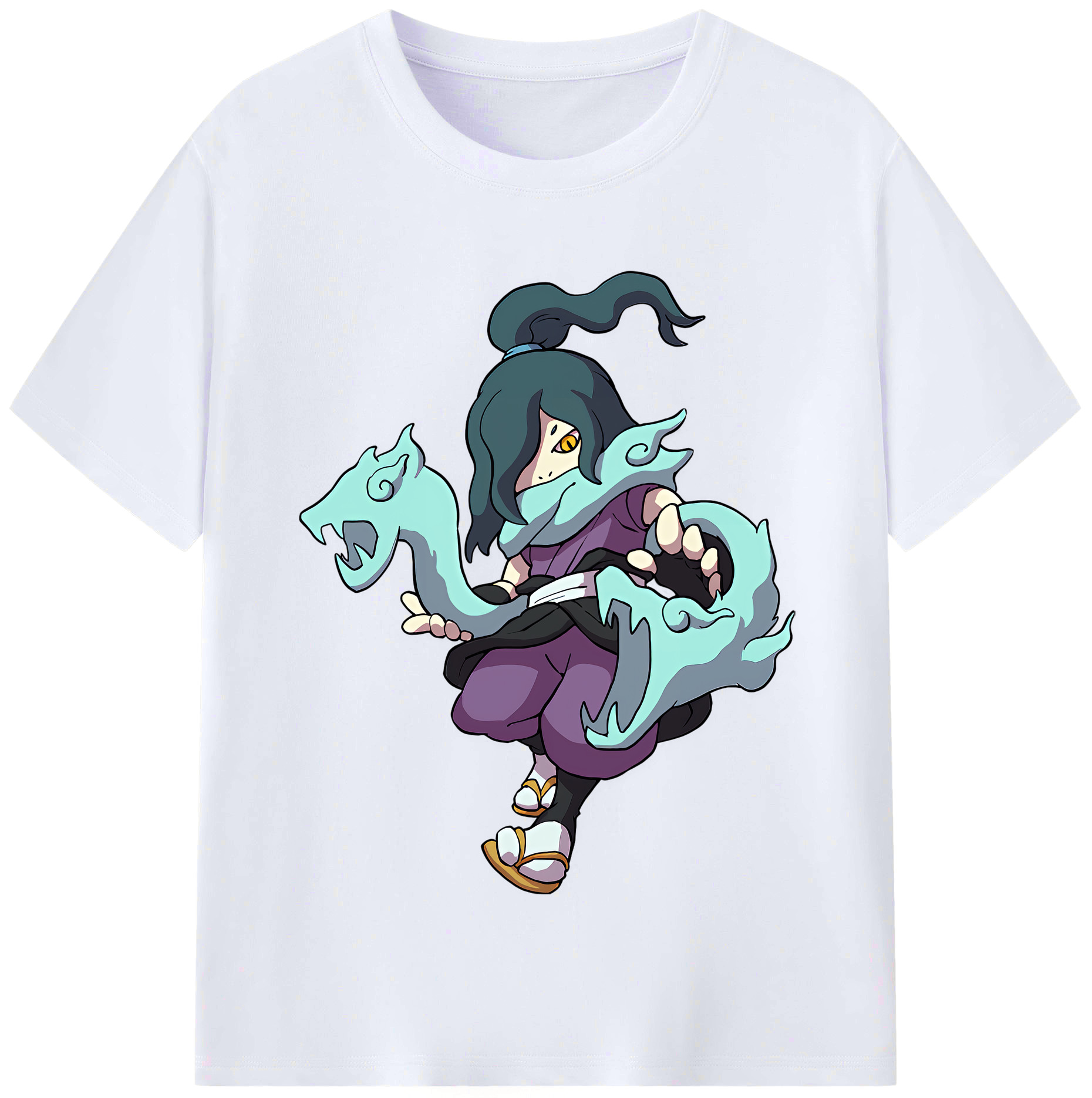 （画像用） 妖怪ウォッチ Yo-kai Watch レディースカジュアルプリントTシャツ（綿100％）