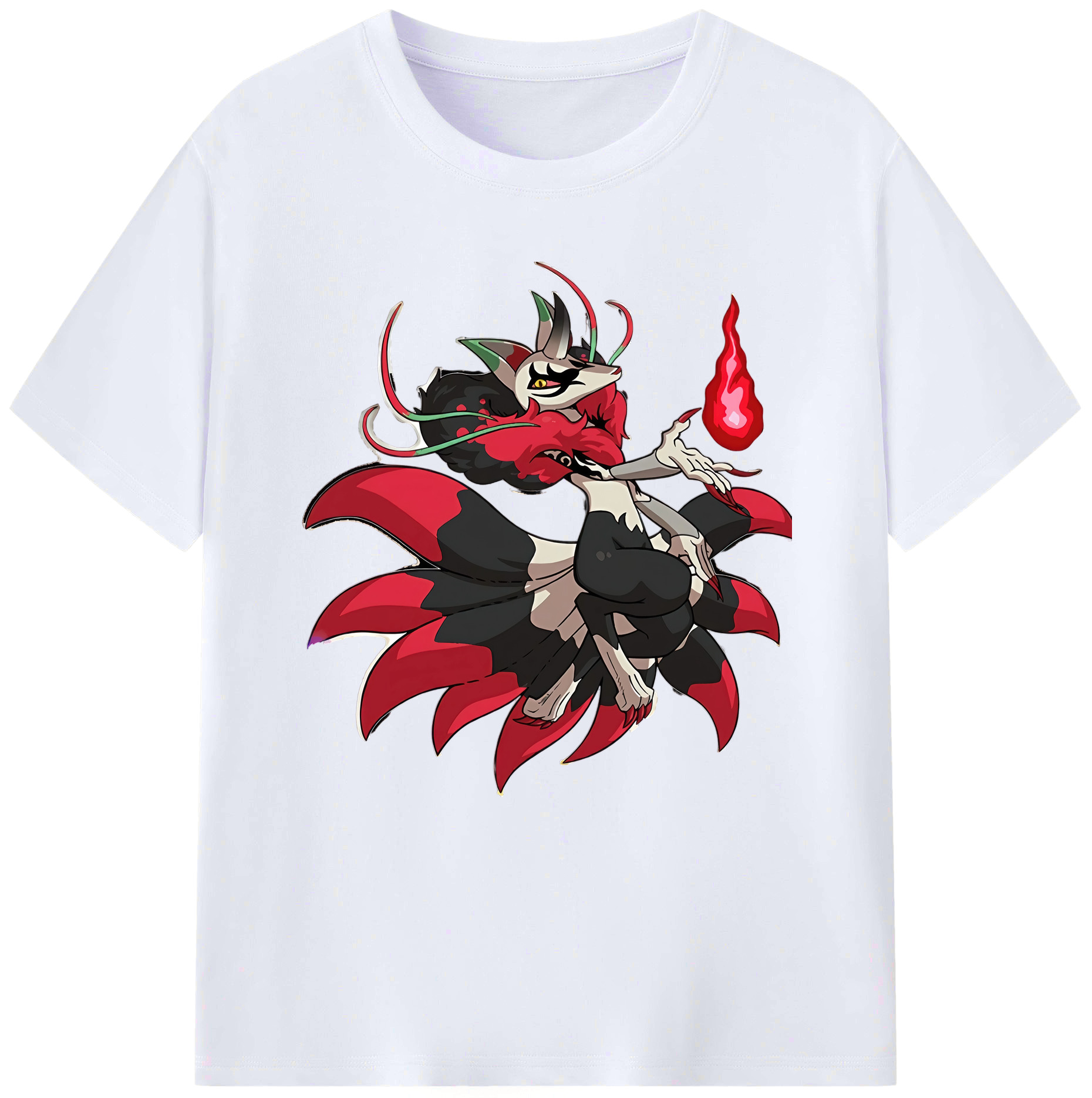 （画像用） 妖怪ウォッチ Yo-kai Watch レディースカジュアルプリントTシャツ（綿100％）