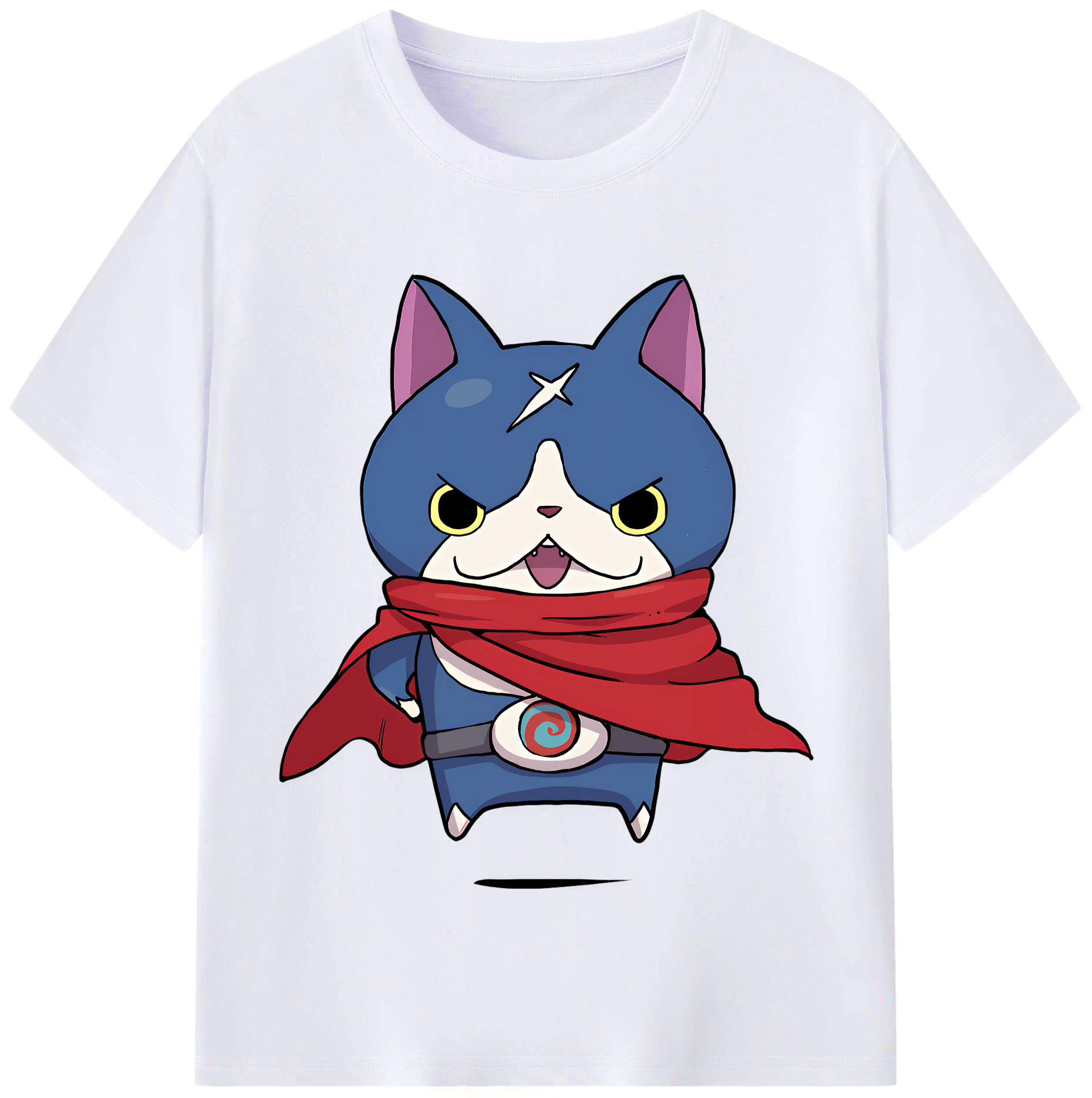 （画像用） 妖怪ウォッチ Yo-kai Watch レディースカジュアルプリントTシャツ（綿100％）