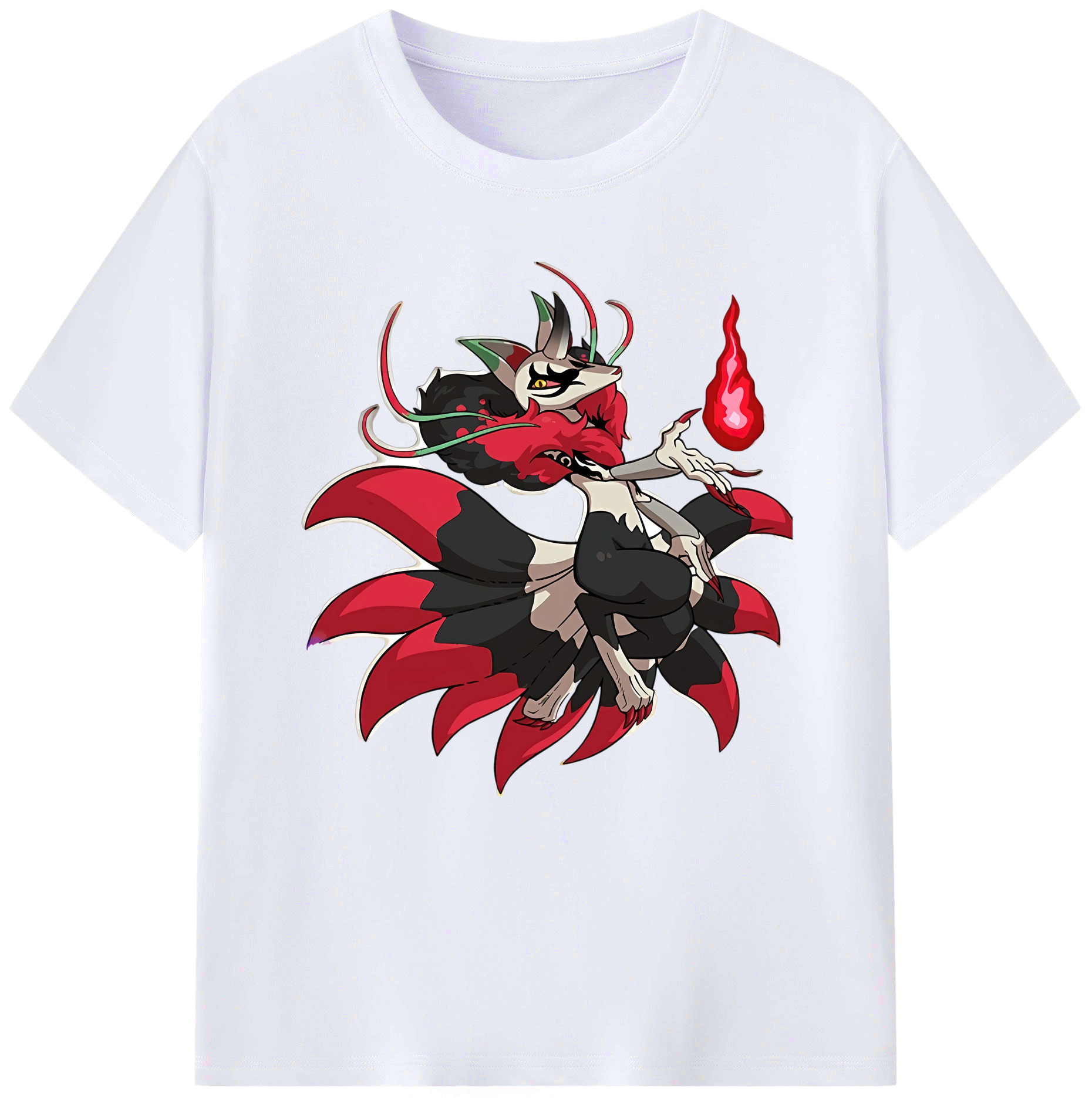 （画像用） 妖怪ウォッチ Yo-kai Watch レディースカジュアルプリントTシャツ（綿100％）