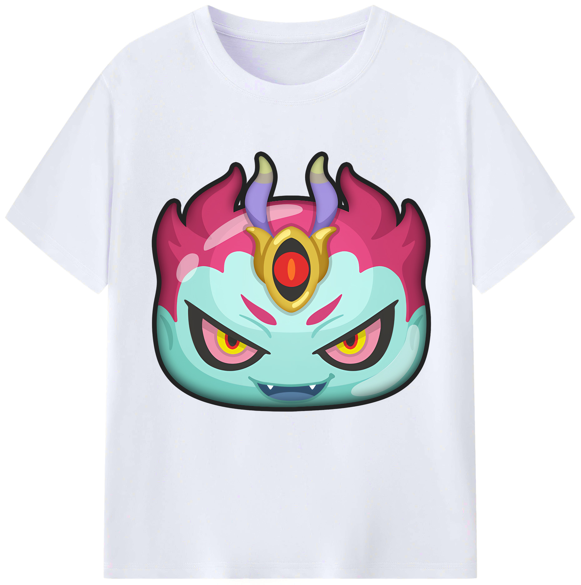 （画像用） 妖怪ウォッチ Yo-kai Watch レディースカジュアルプリントTシャツ（綿100％）