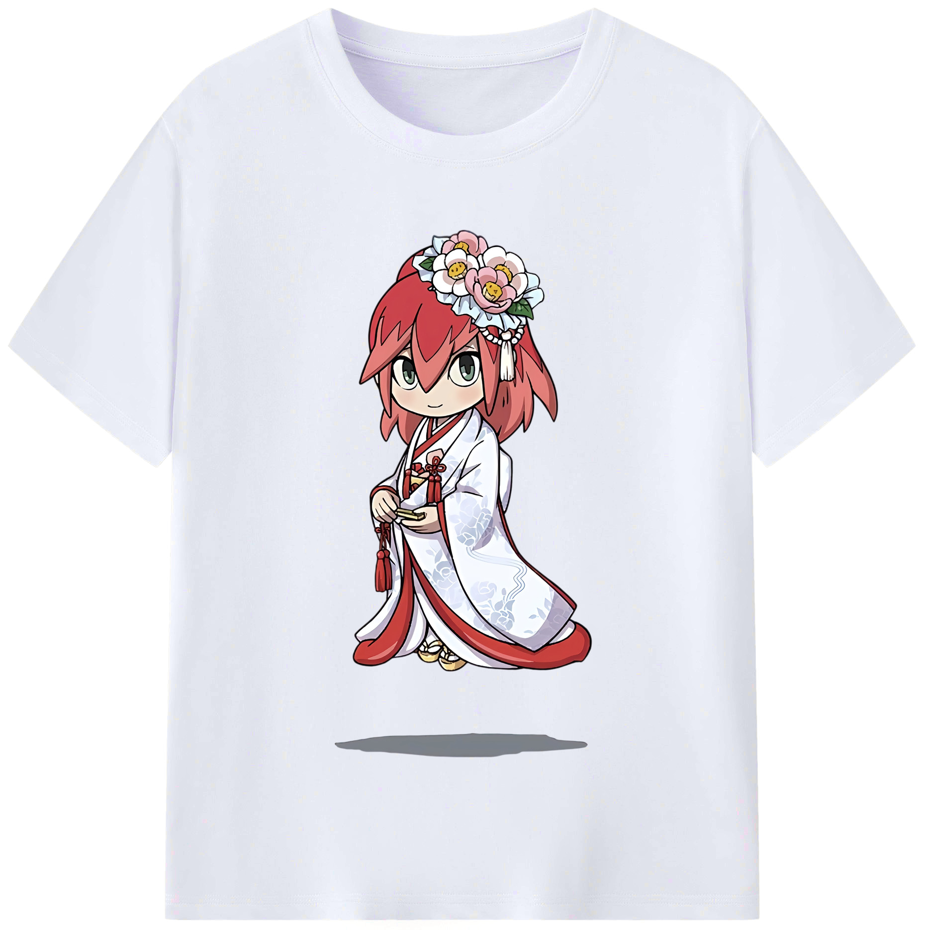 （画像用） 妖怪ウォッチ Yo-kai Watch レディースカジュアルプリントTシャツ（綿100％）