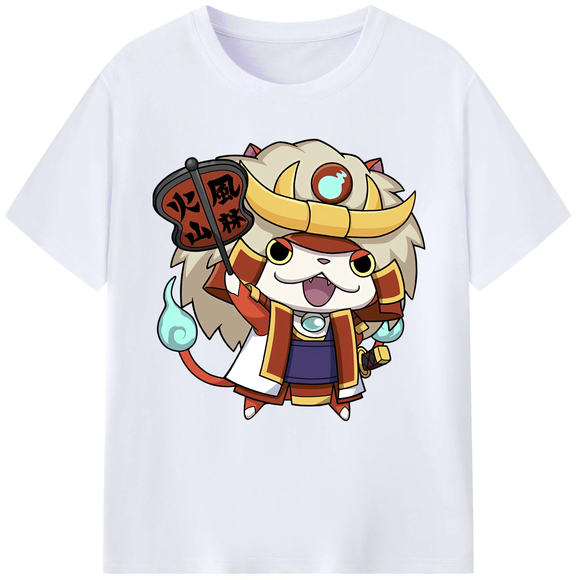 （画像用） 妖怪ウォッチ Yo-kai Watch レディースカジュアルプリントTシャツ（綿100％）