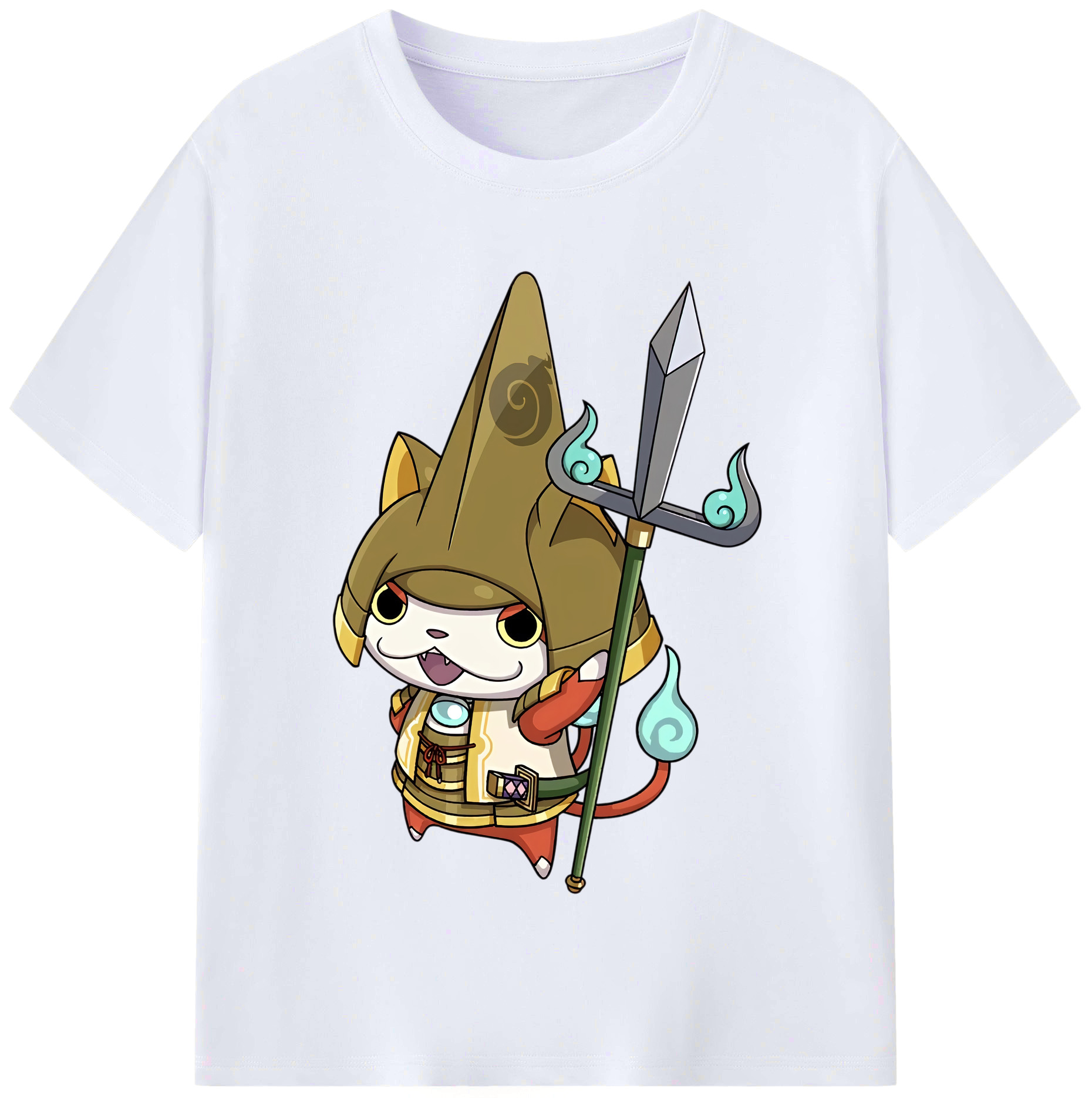 （画像用） 妖怪ウォッチ Yo-kai Watch レディースカジュアルプリントTシャツ（綿100％）