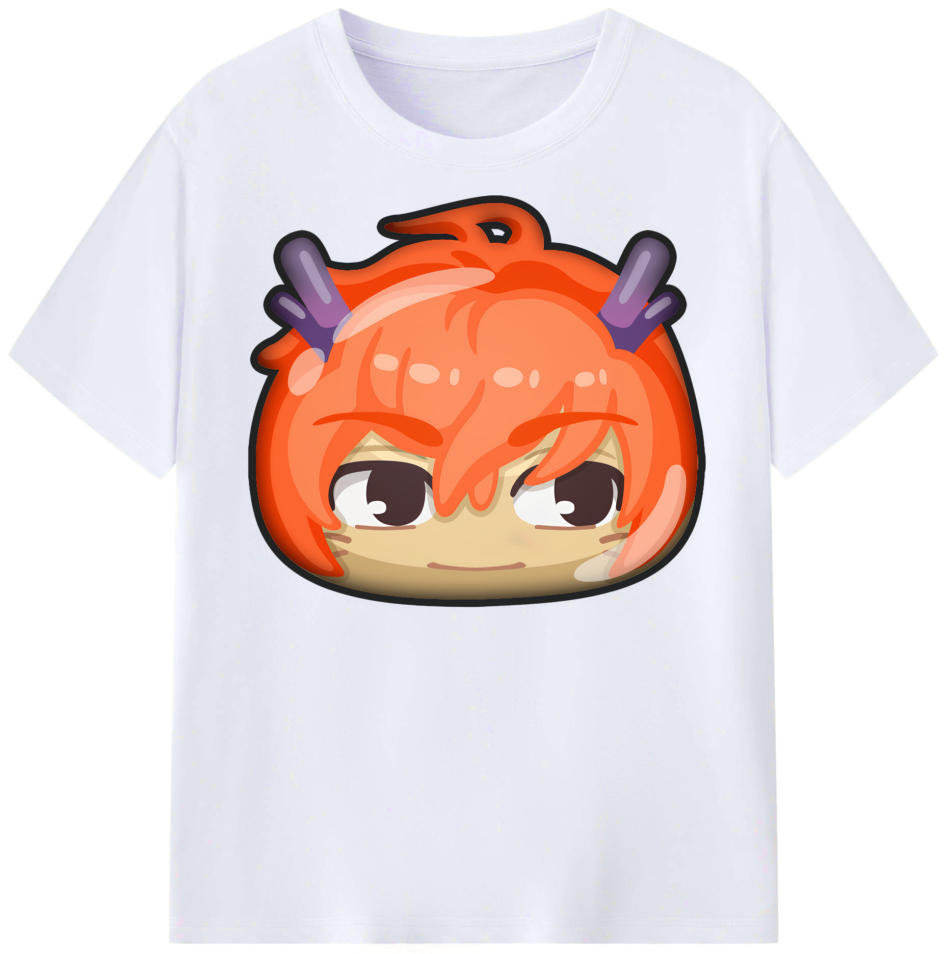（画像用） 妖怪ウォッチ Yo-kai Watch レディースカジュアルプリントTシャツ（綿100％）