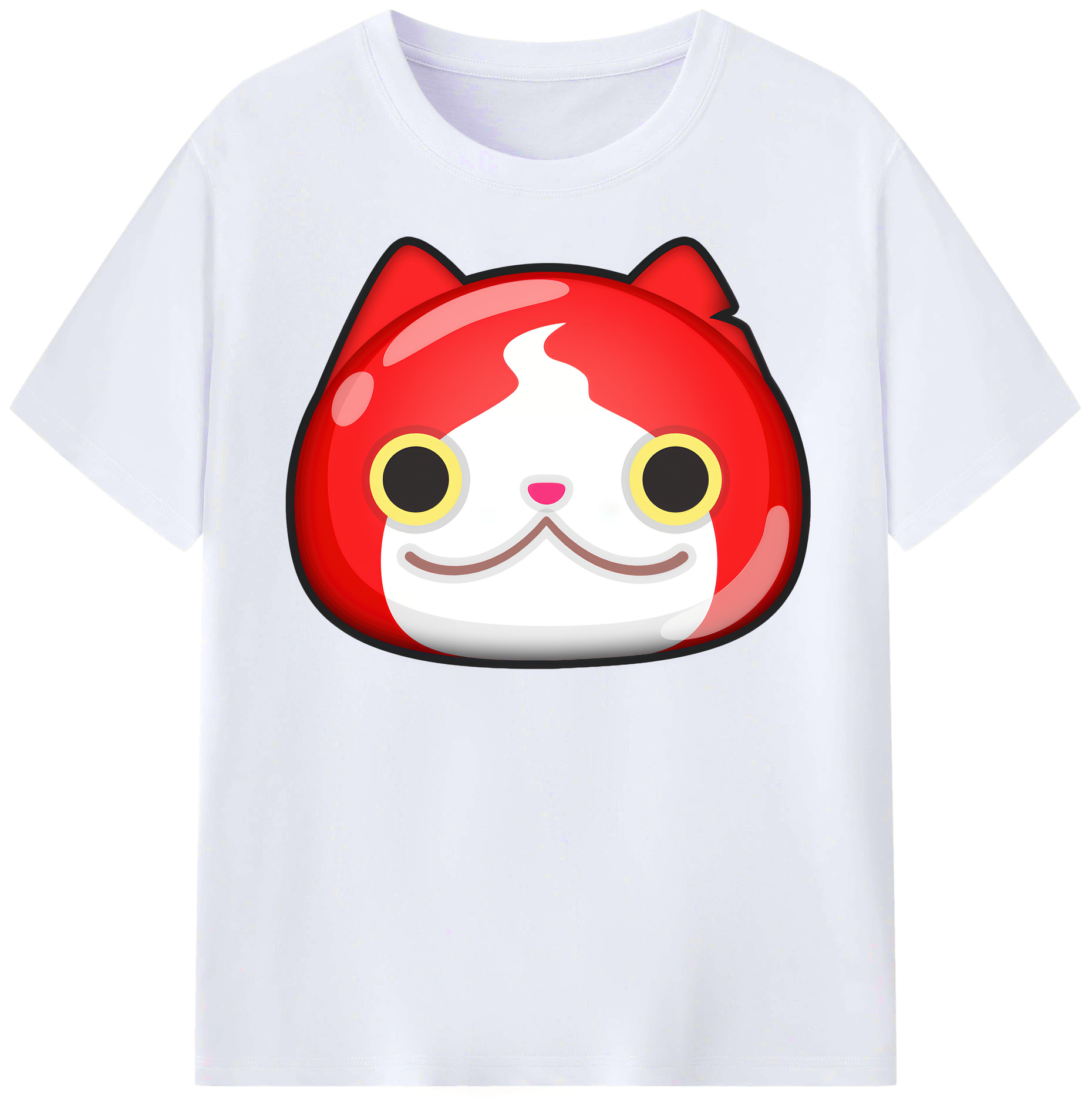 （画像用） 妖怪ウォッチ Yo-kai Watch レディースカジュアルプリントTシャツ（綿100％）