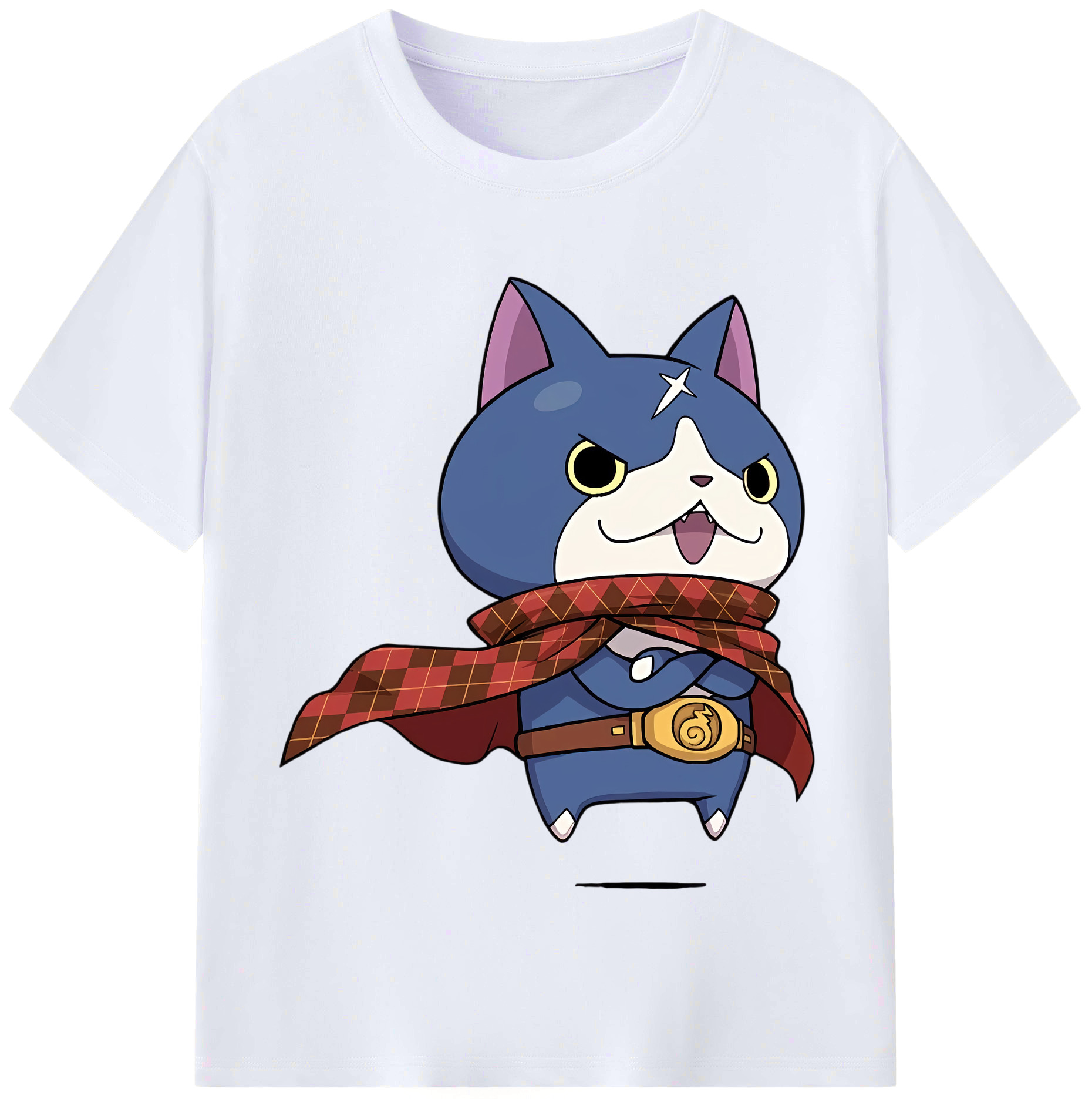 （画像用） 妖怪ウォッチ Yo-kai Watch レディースカジュアルプリントTシャツ（綿100％）