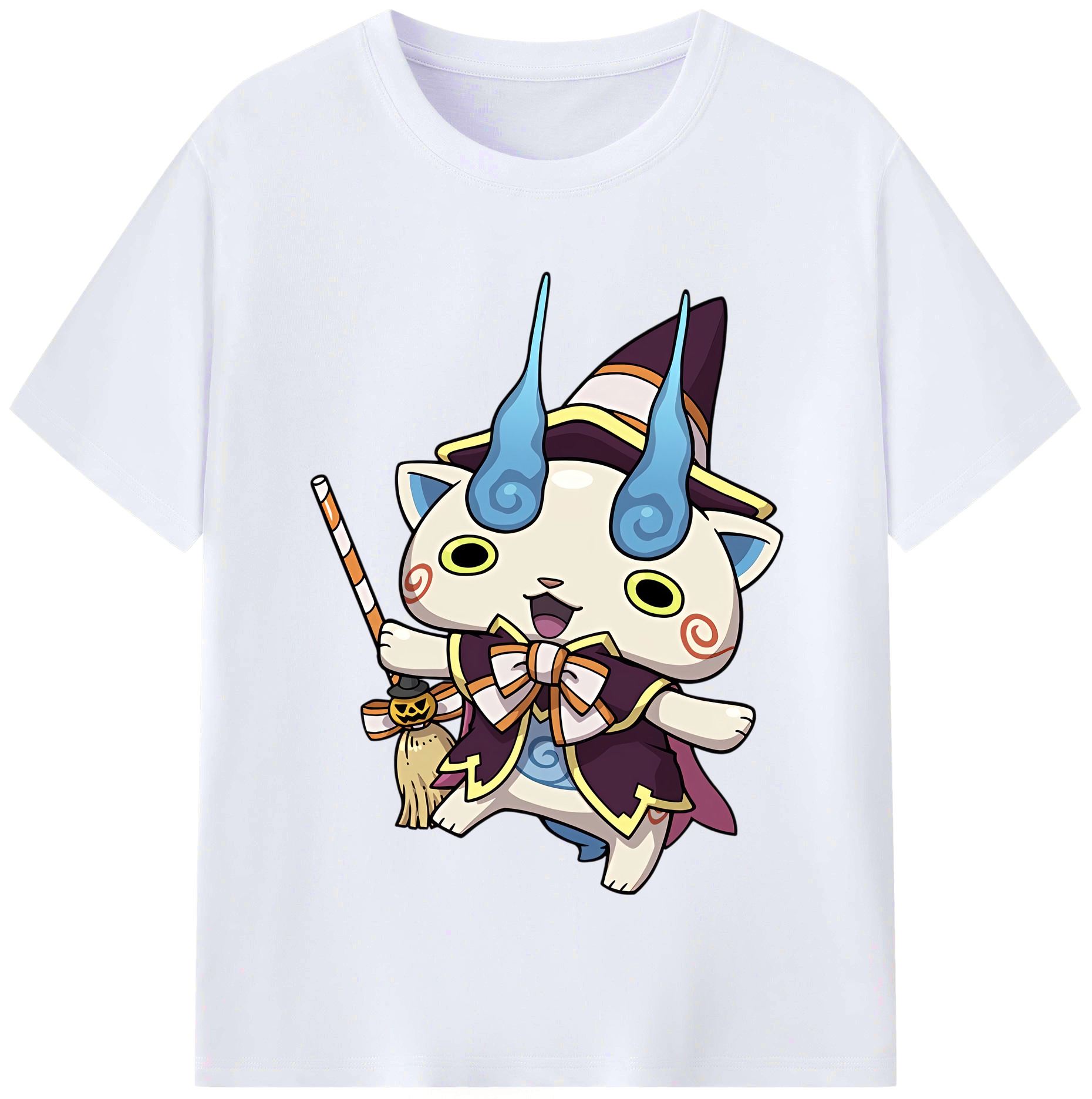 （画像用） 妖怪ウォッチ Yo-kai Watch レディースカジュアルプリントTシャツ（綿100％）