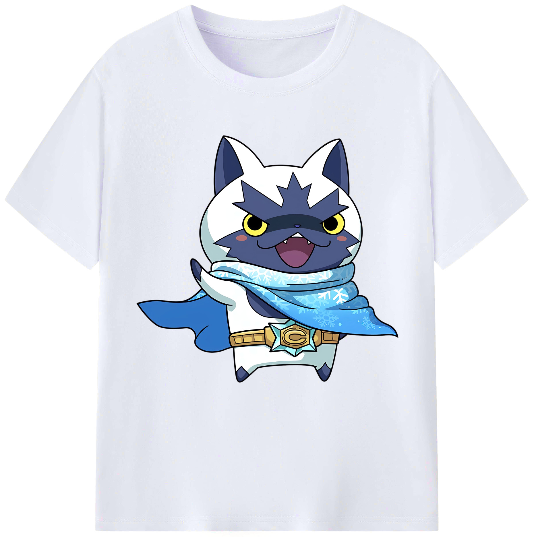（画像用） 妖怪ウォッチ Yo-kai Watch レディースカジュアルプリントTシャツ（綿100％）