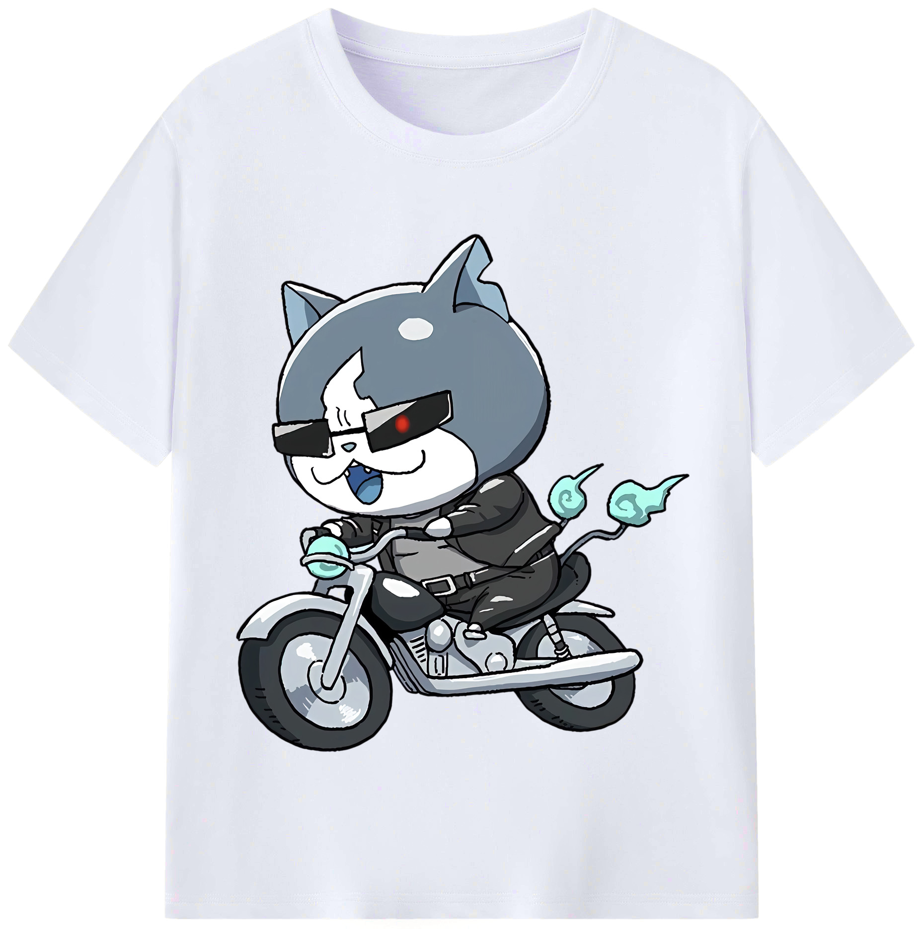 （画像用） 妖怪ウォッチ Yo-kai Watch レディースカジュアルプリントTシャツ（綿100％）