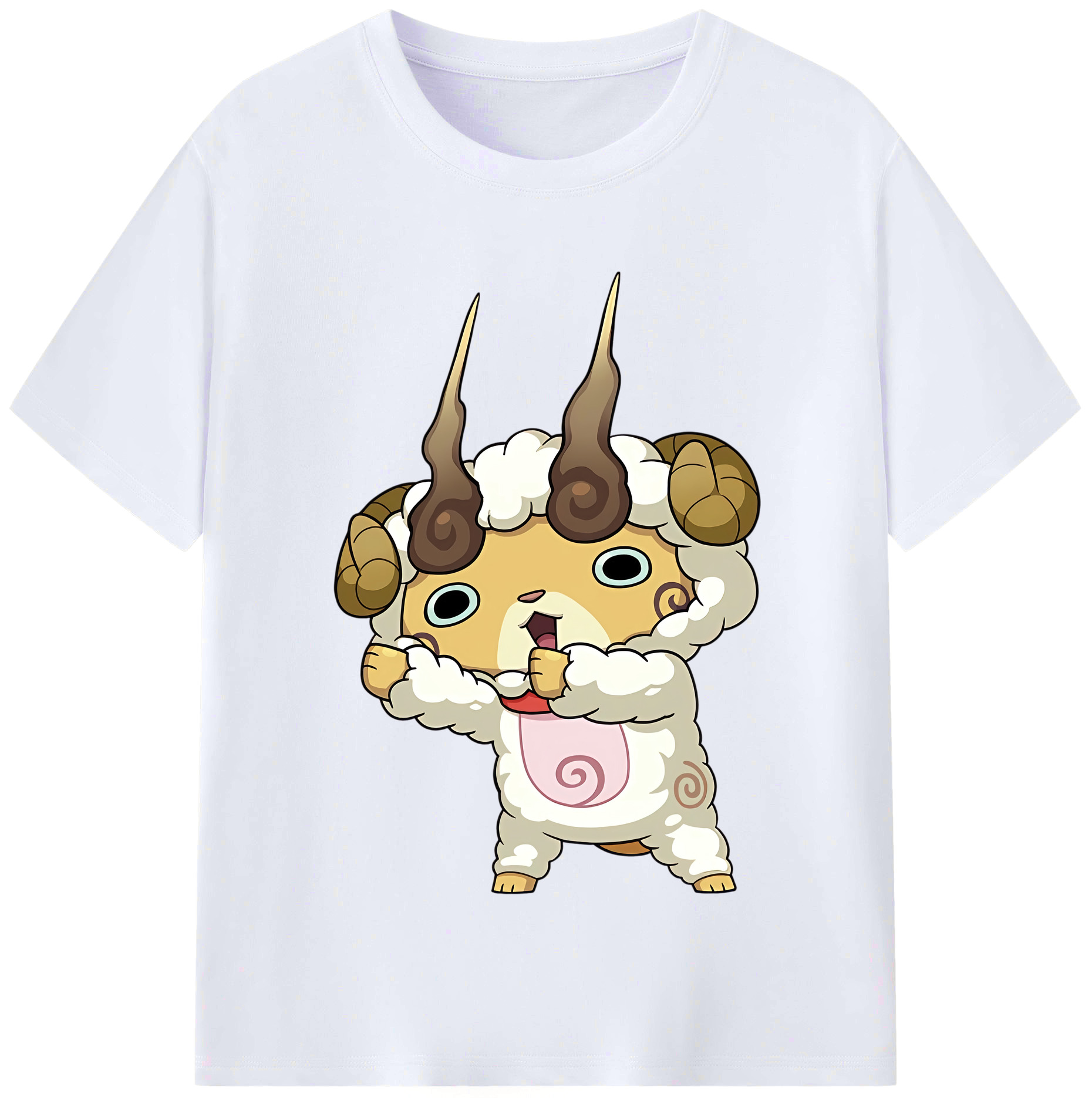 （画像用） 妖怪ウォッチ Yo-kai Watch レディースカジュアルプリントTシャツ（綿100％）