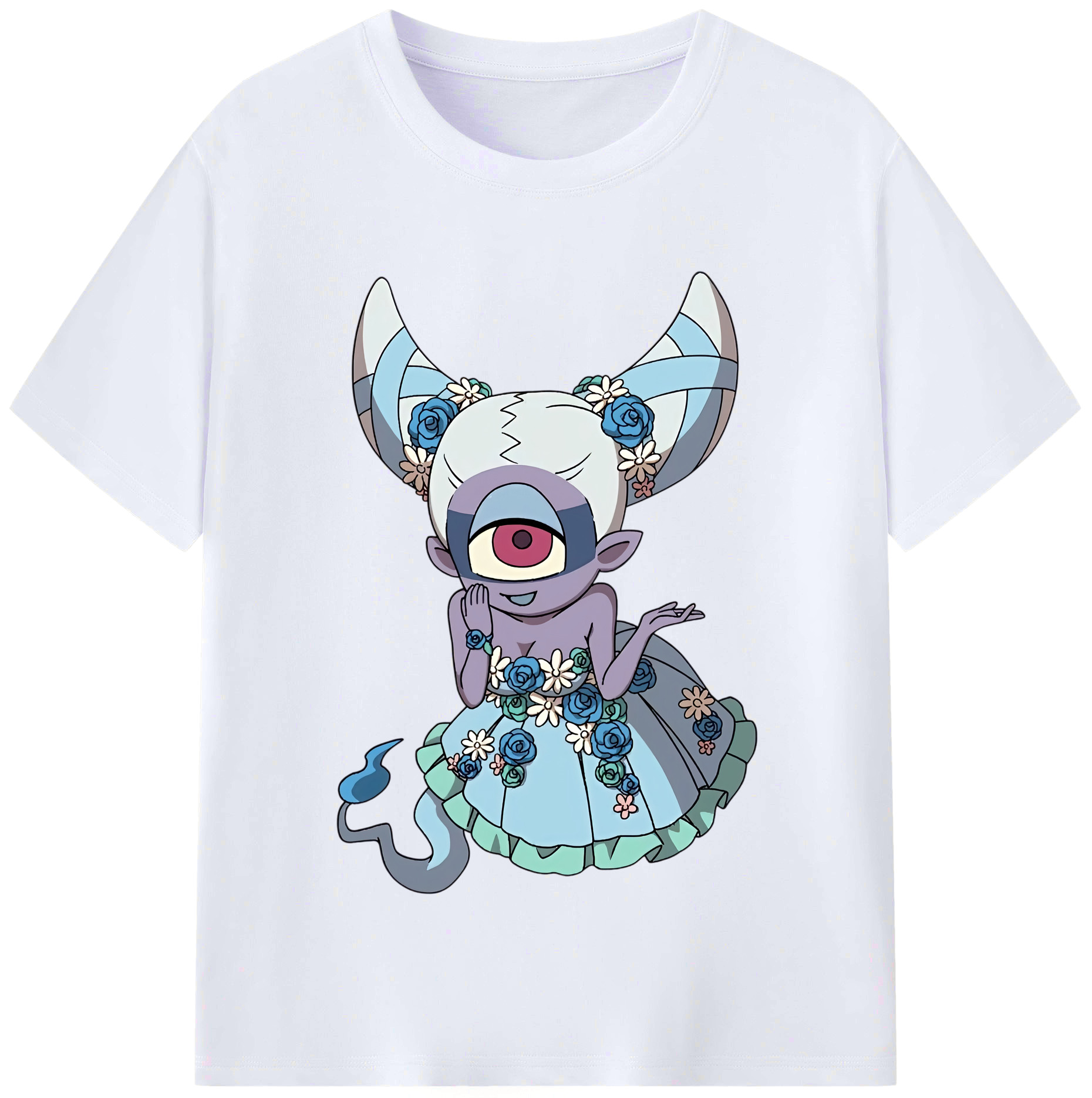 （画像用） 妖怪ウォッチ Yo-kai Watch レディースカジュアルプリントTシャツ（綿100％）