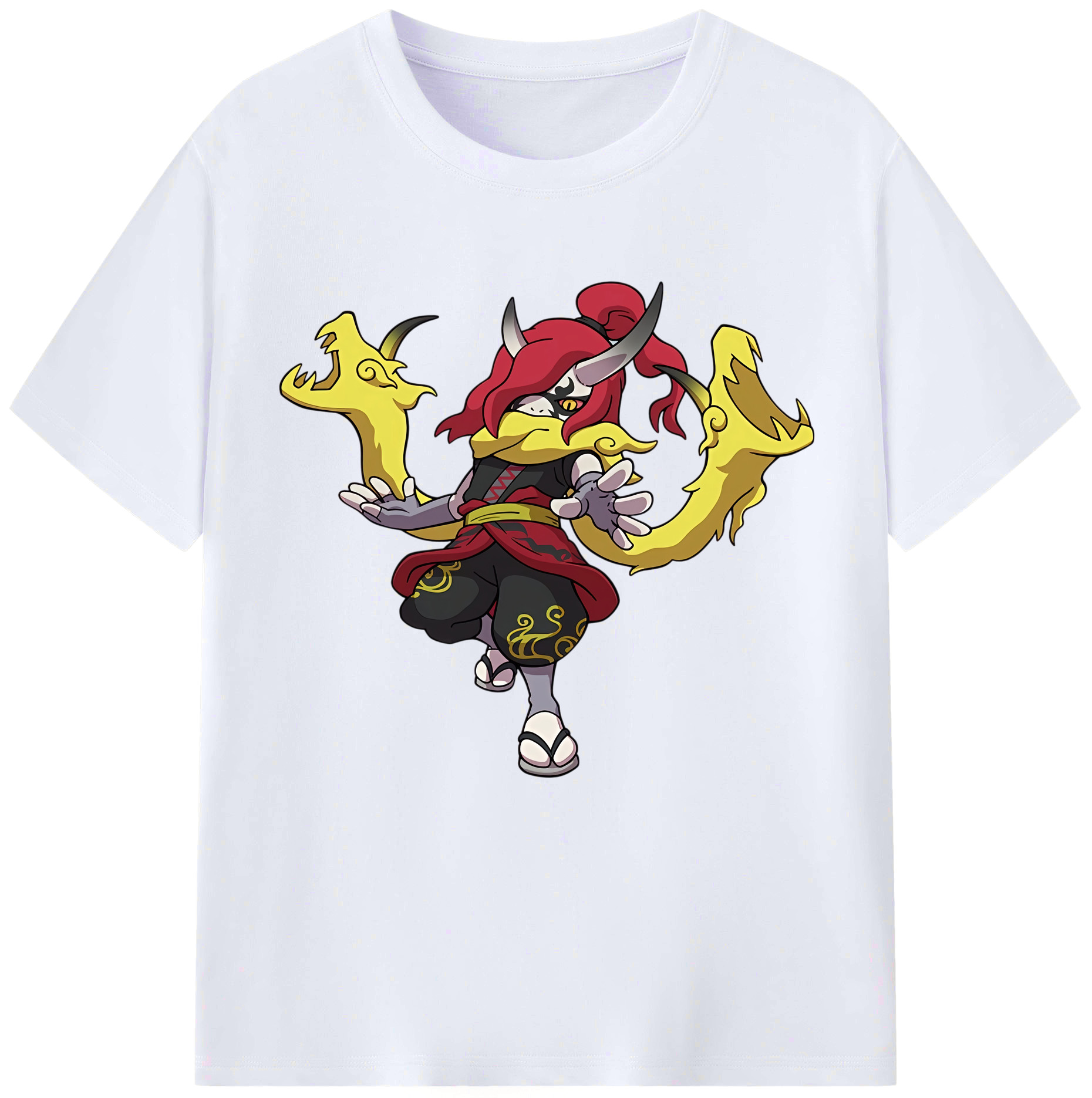 （画像用） 妖怪ウォッチ Yo-kai Watch レディースカジュアルプリントTシャツ（綿100％）