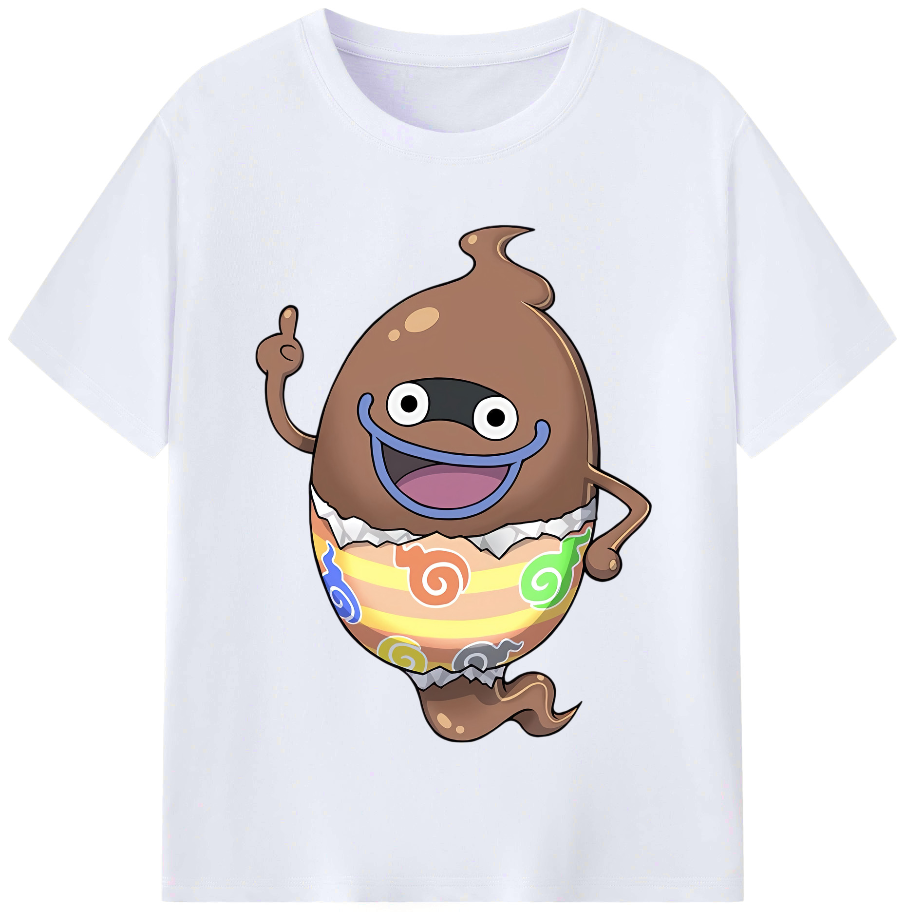 （画像用） 妖怪ウォッチ Yo-kai Watch レディースカジュアルプリントTシャツ（綿100％）