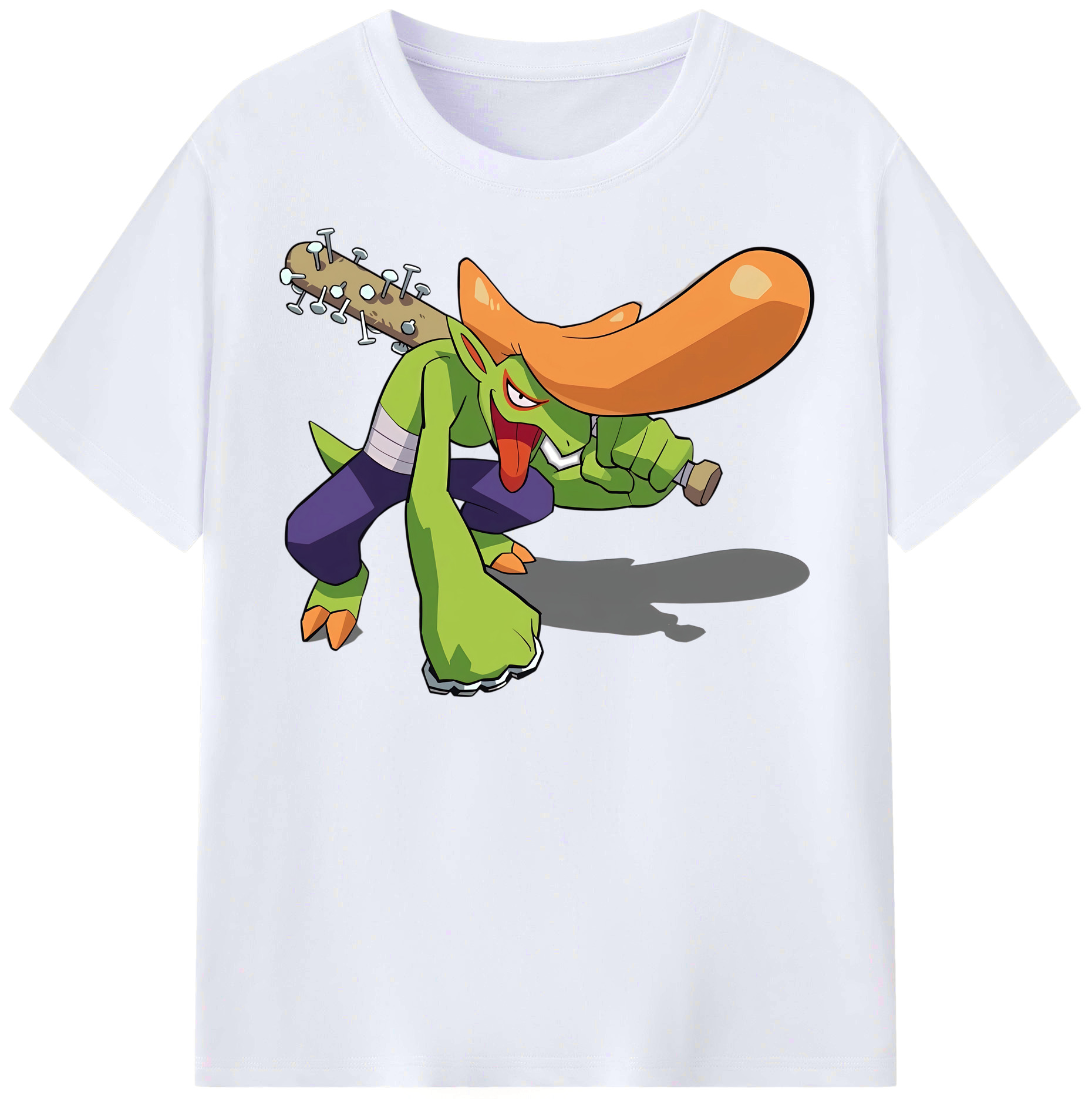 （画像用） 妖怪ウォッチ Yo-kai Watch レディースカジュアルプリントTシャツ（綿100％）