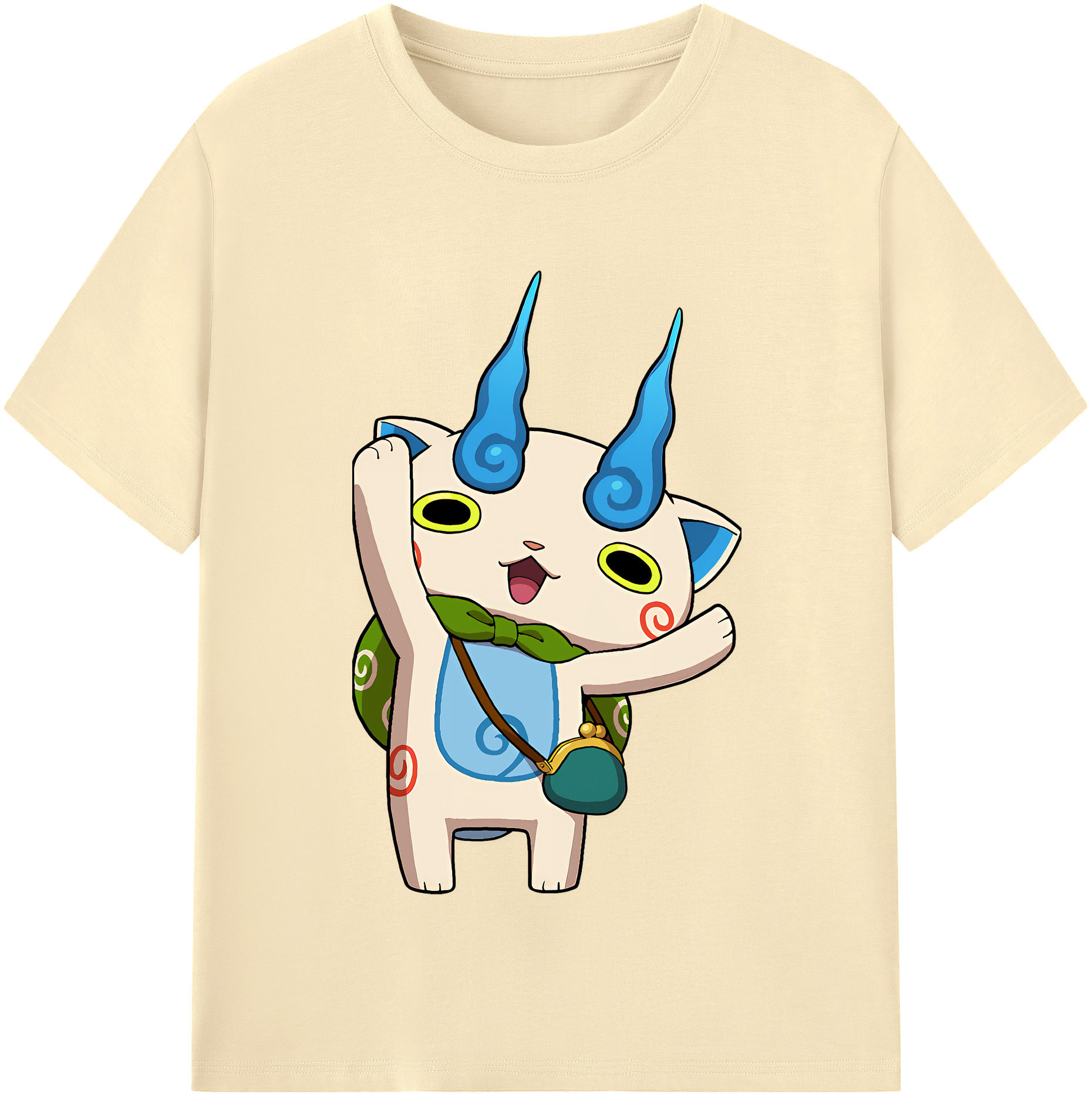 （画像用） 妖怪ウォッチ Yo-kai Watch 綿100％半袖Tシャツ（フロントプリント）