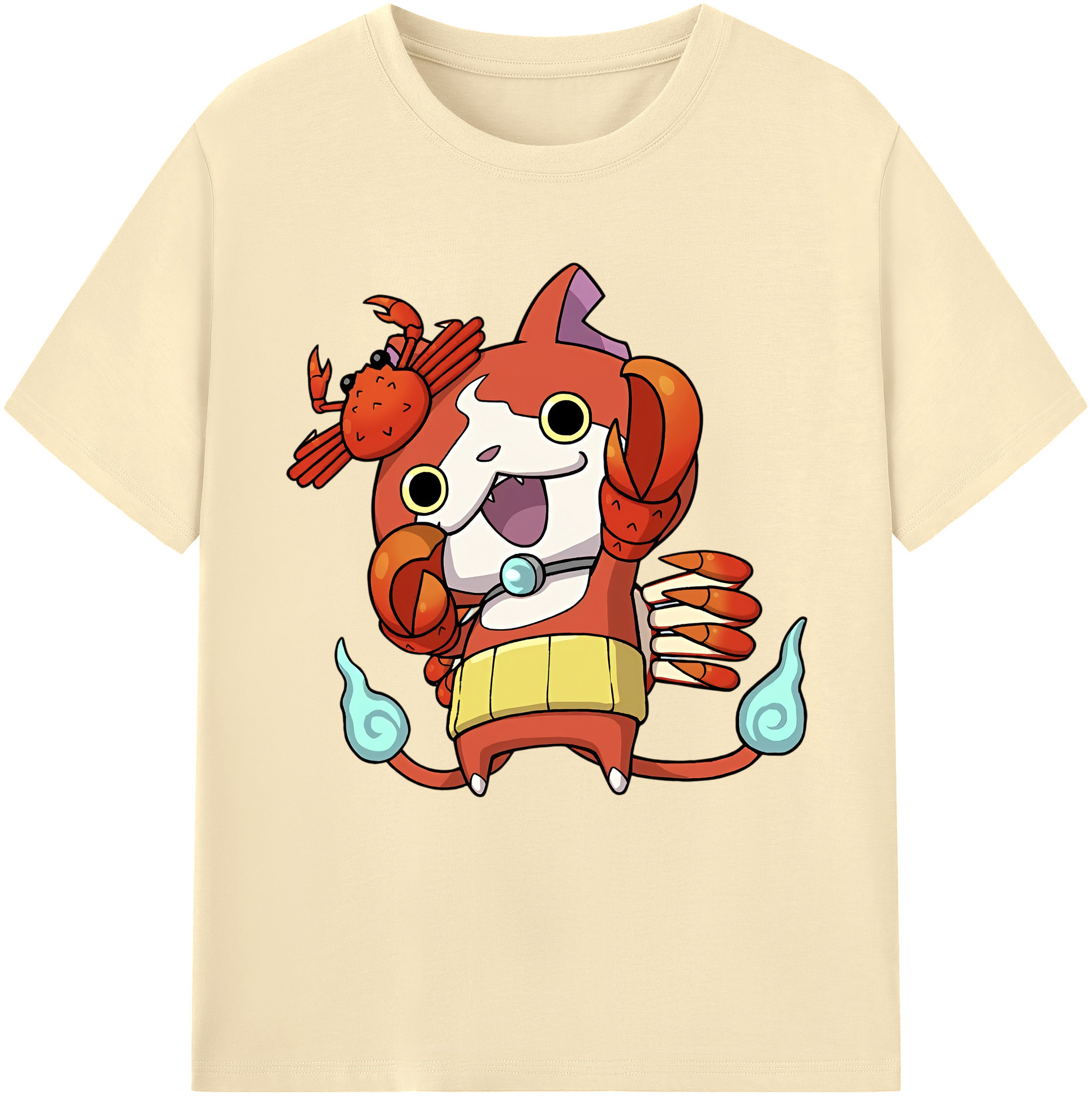 （画像用） 妖怪ウォッチ Yo-kai Watch 綿100％半袖Tシャツ（フロントプリント）