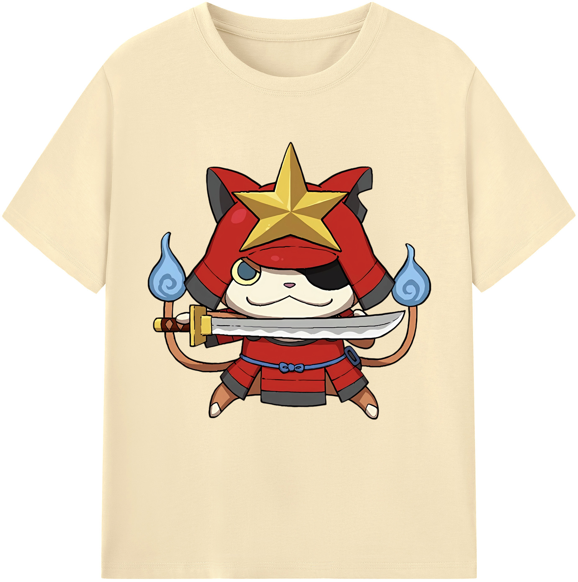 （画像用） 妖怪ウォッチ Yo-kai Watch 綿100％半袖Tシャツ（フロントプリント）