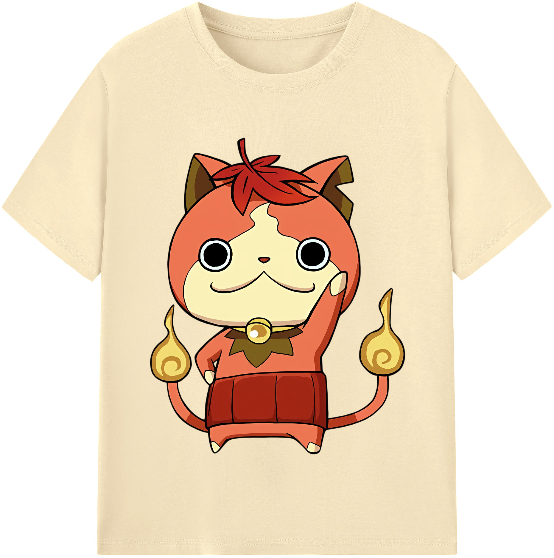 （画像用） 妖怪ウォッチ Yo-kai Watch 綿100％半袖Tシャツ（フロントプリント）