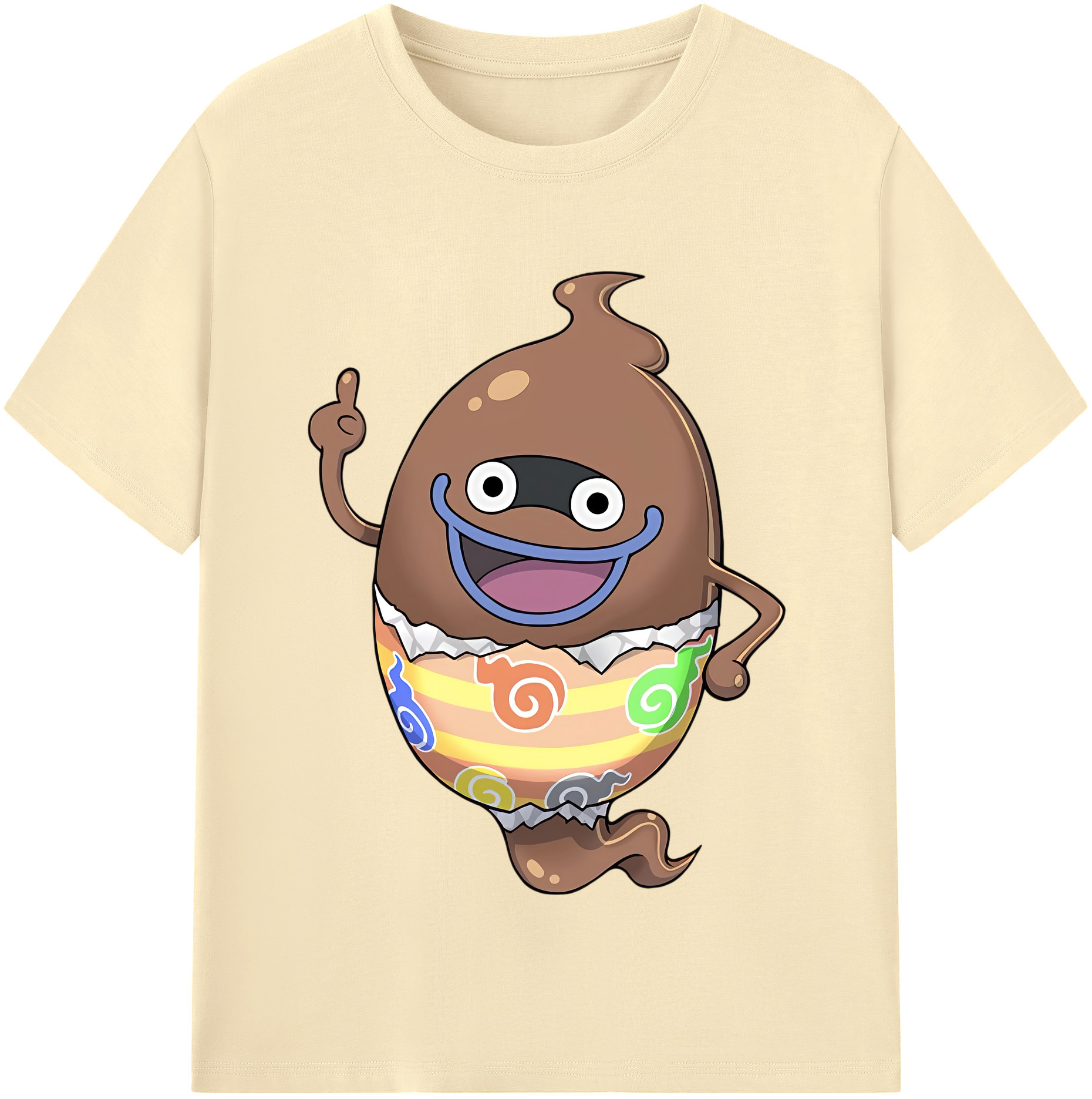 （画像用） 妖怪ウォッチ Yo-kai Watch 綿100％半袖Tシャツ（フロントプリント）
