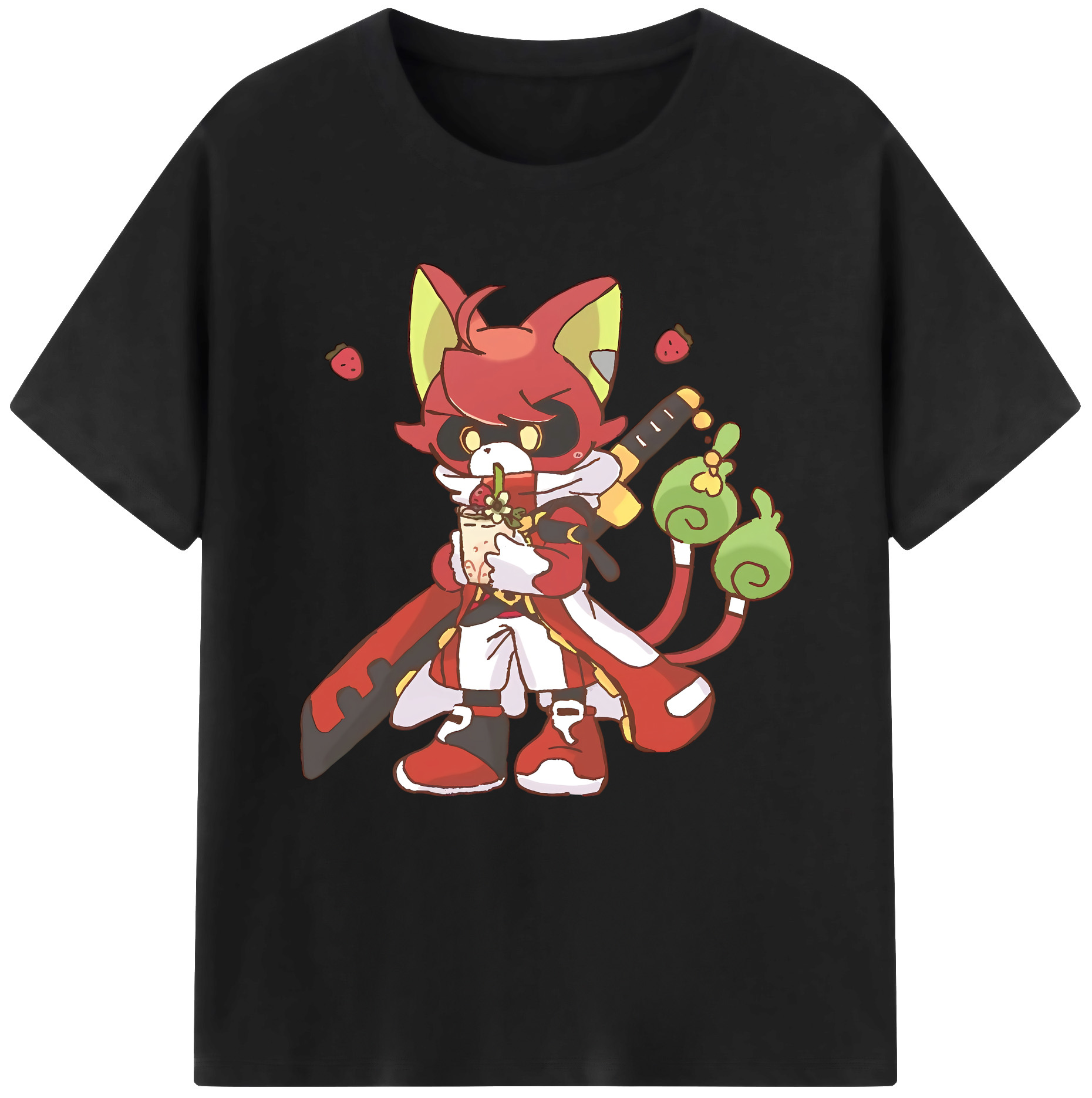 （画像用） 妖怪ウォッチ Yo-kai Watch 綿100％半袖Tシャツ（フロントプリント）